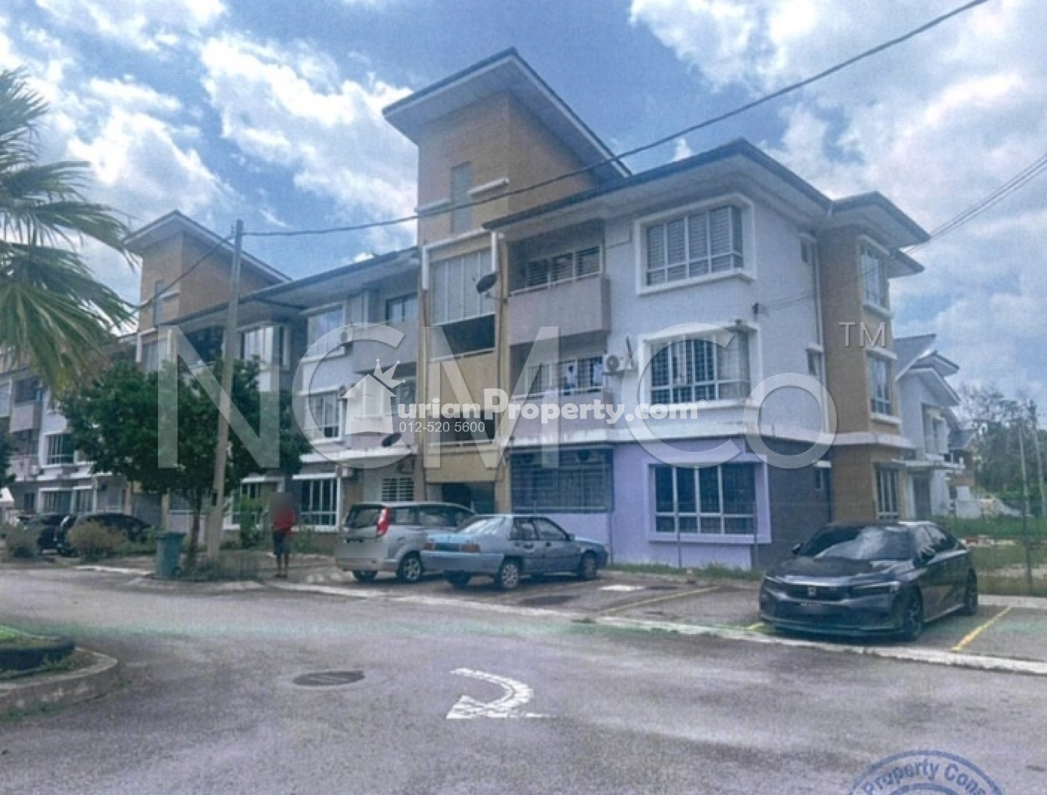 Terrace House For Auction at Pangsapuri Seri Rinching
