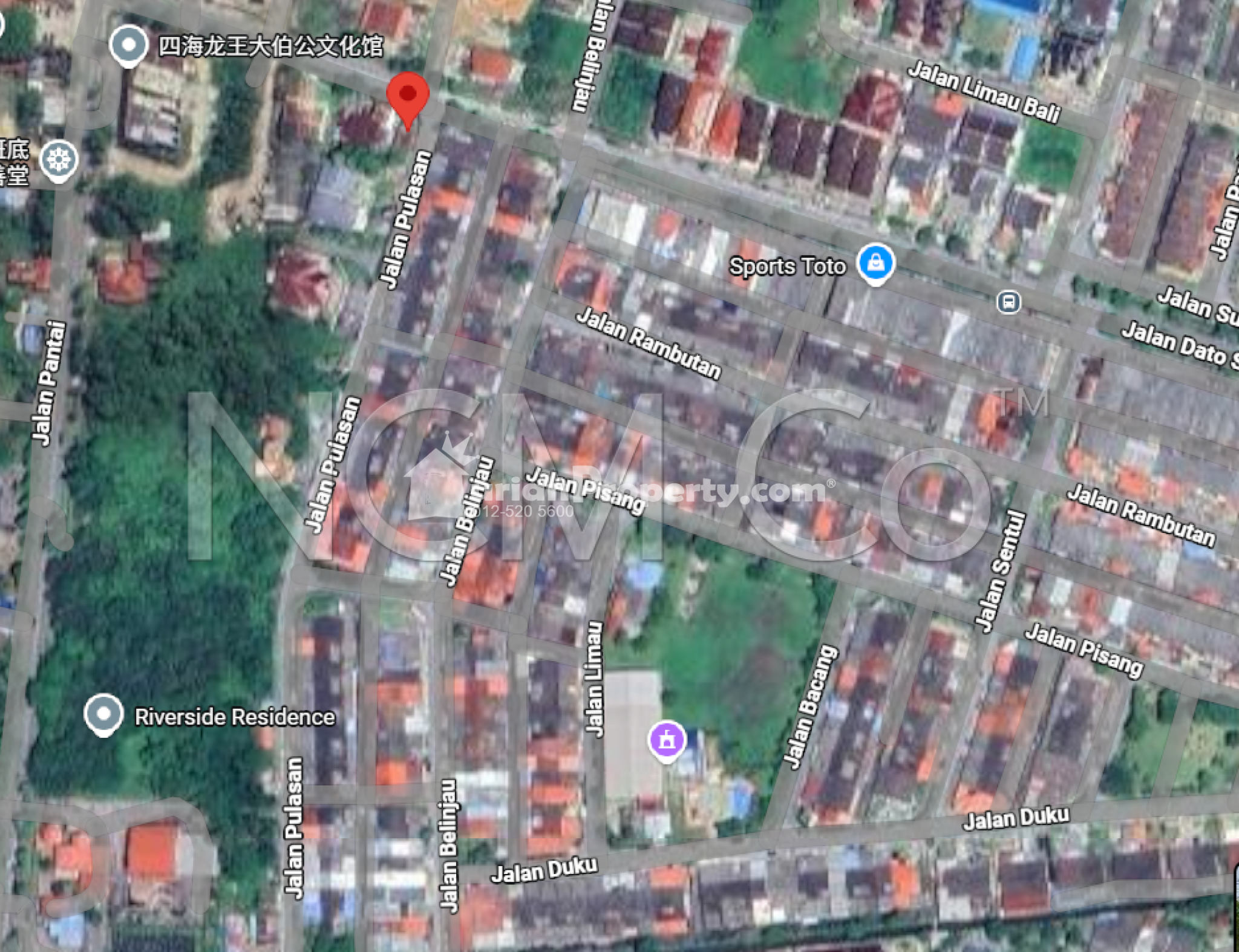 Terrace House For Auction at Taman Pantai