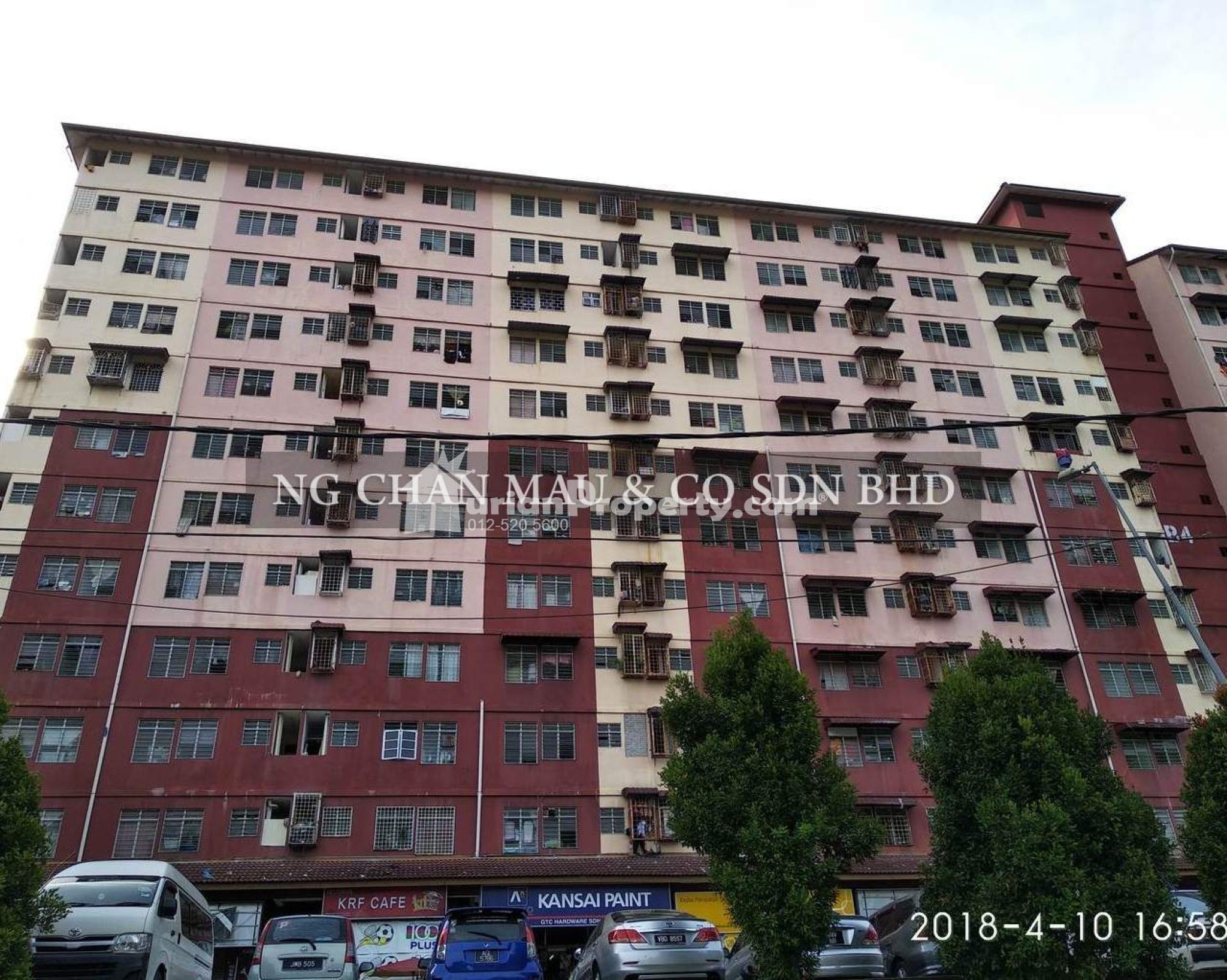 Flat For Auction at Pangsapuri Desa Lembah Permai
