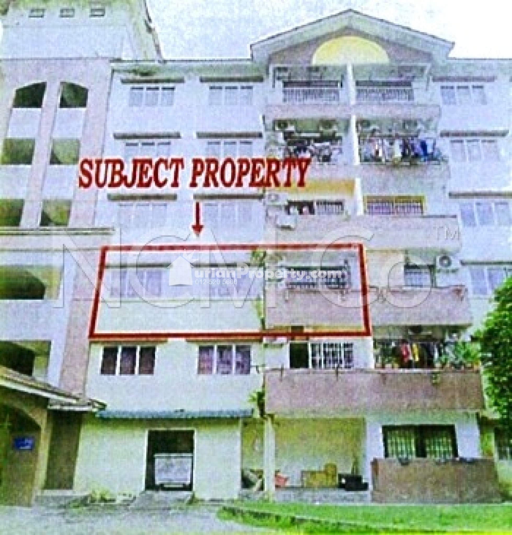 Apartment For Auction at Sri Kenari Apartment (Tampoi Indah)