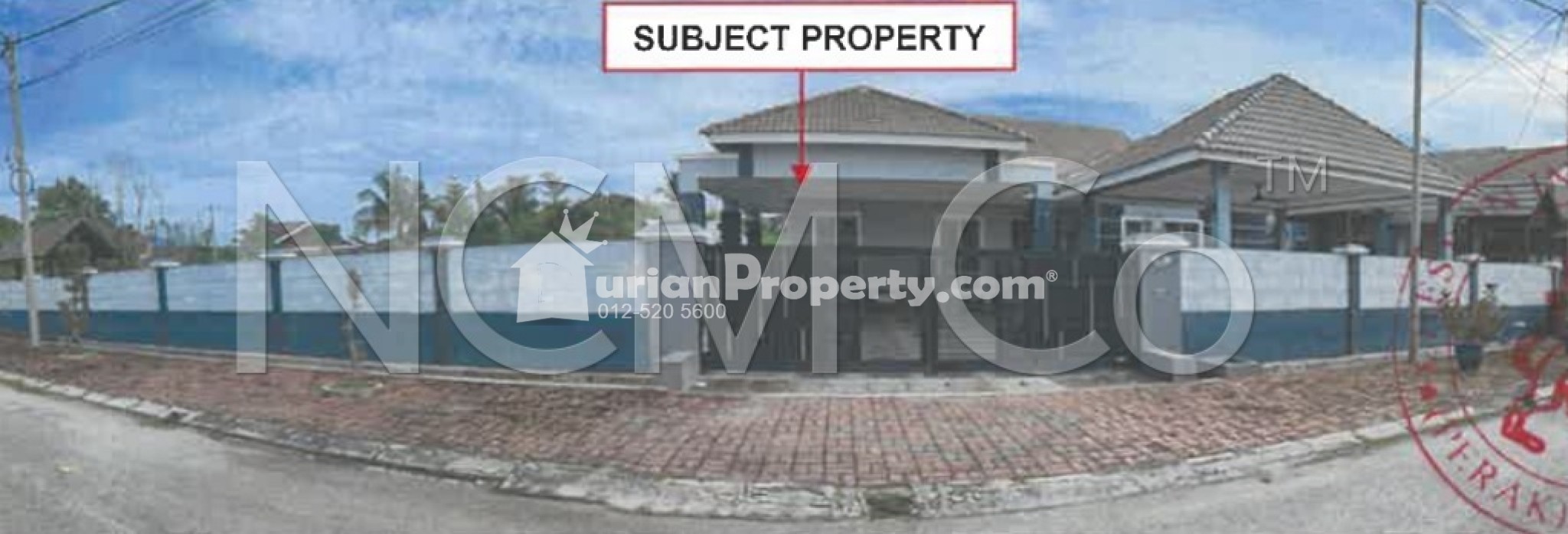 Bungalow House For Auction at Klebang Bayu