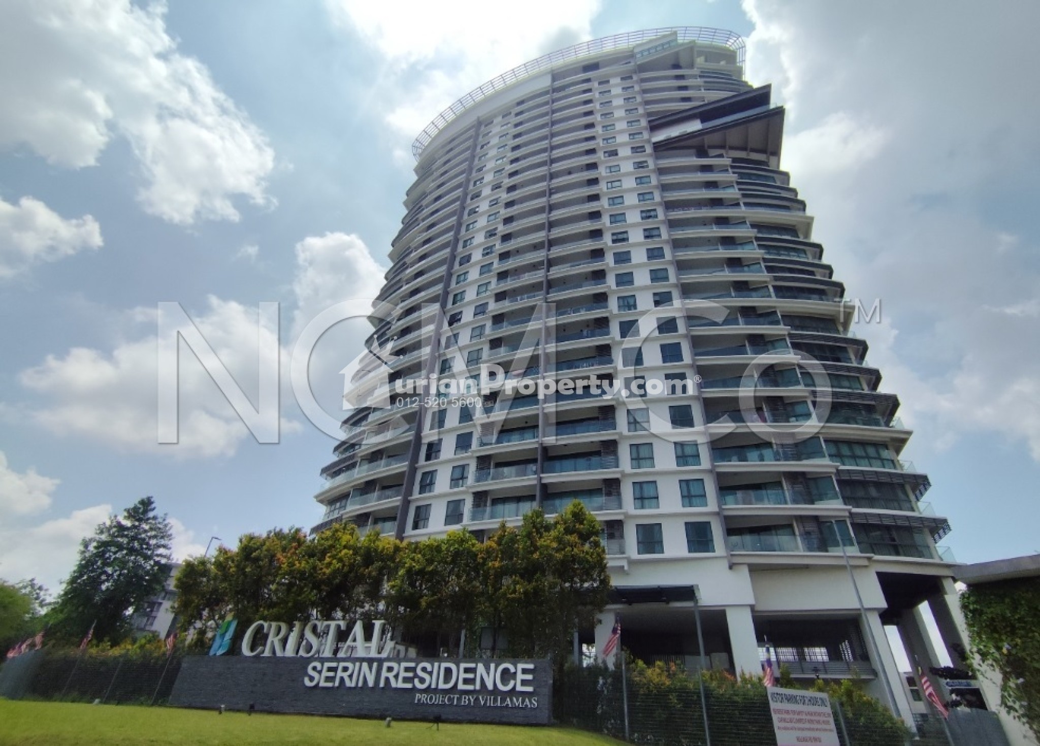 Apartment For Auction at Cristal Serin Residence