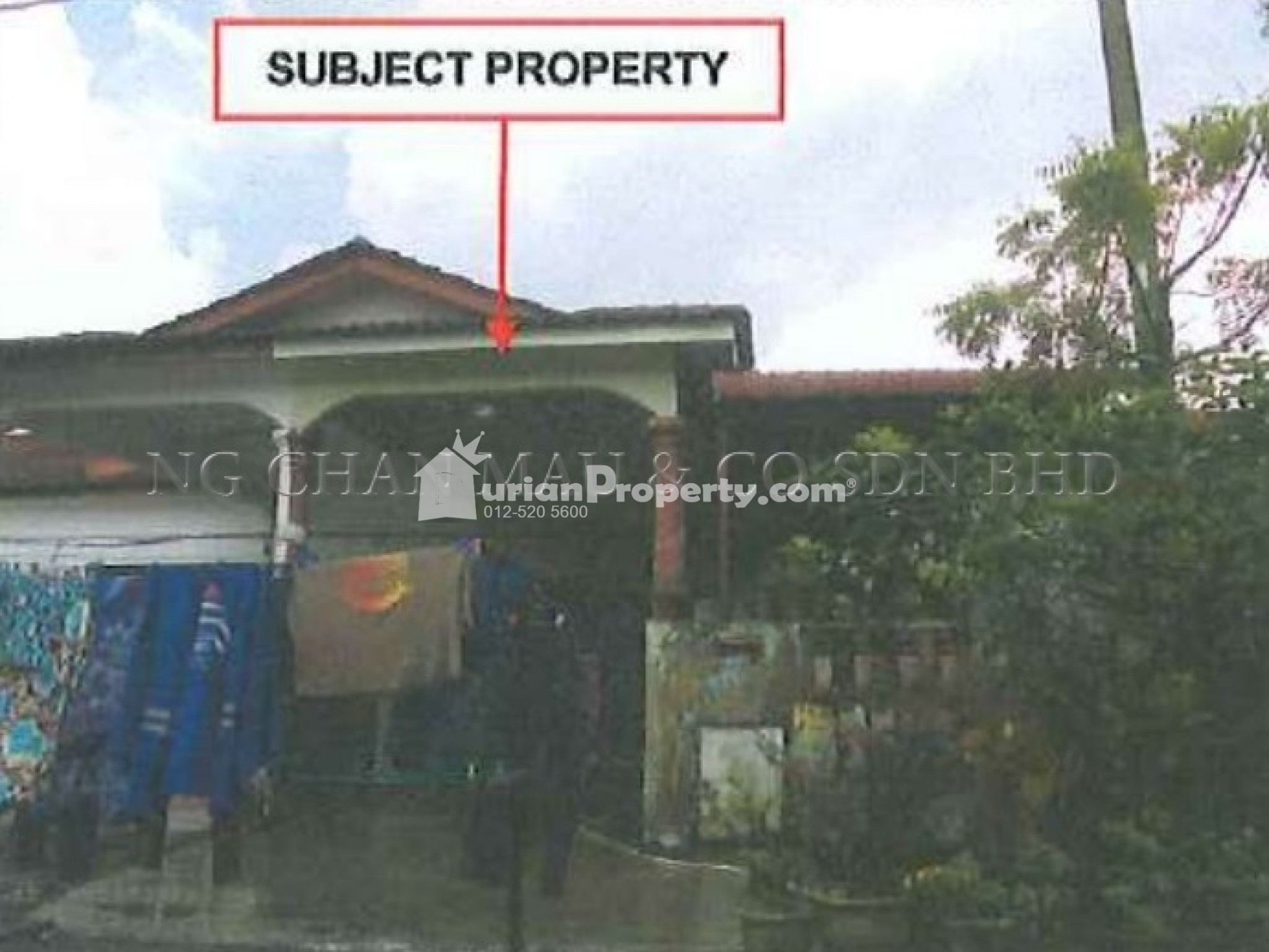 Terrace House For Auction at Taman Intan