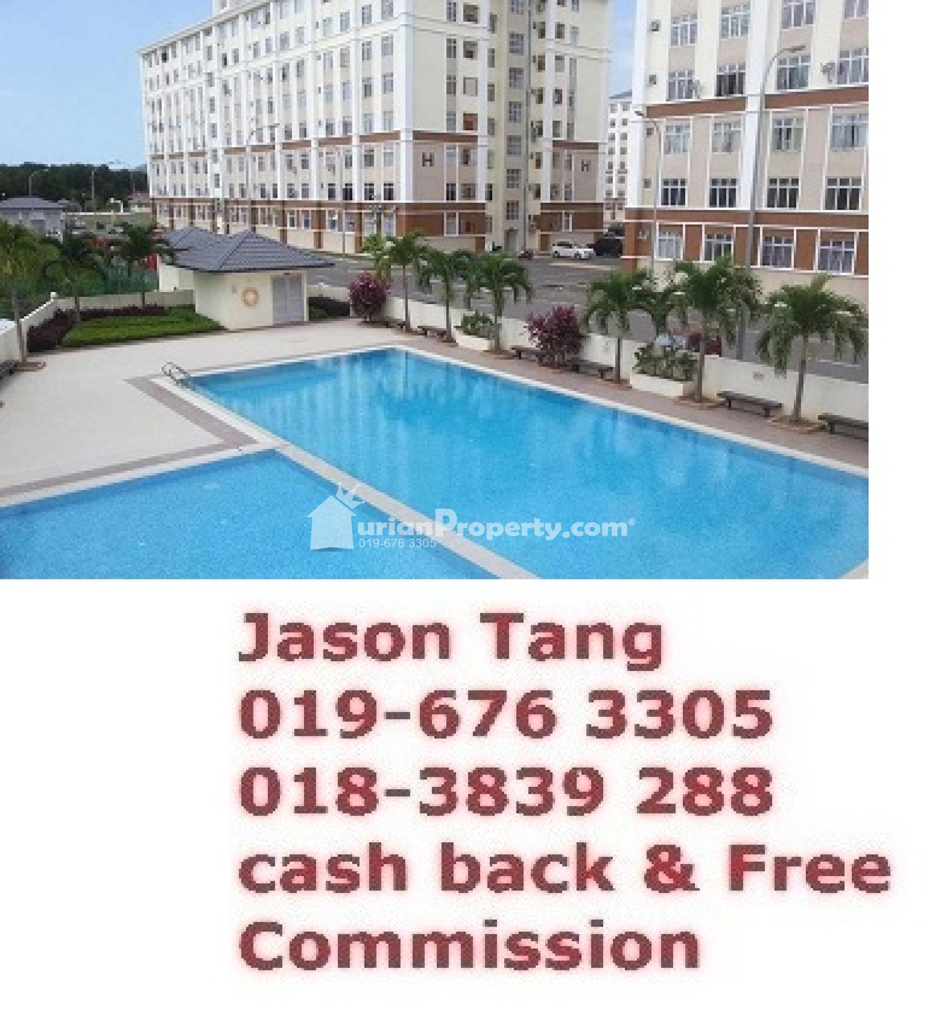 Apartment For Sale at Angkasa Apartment