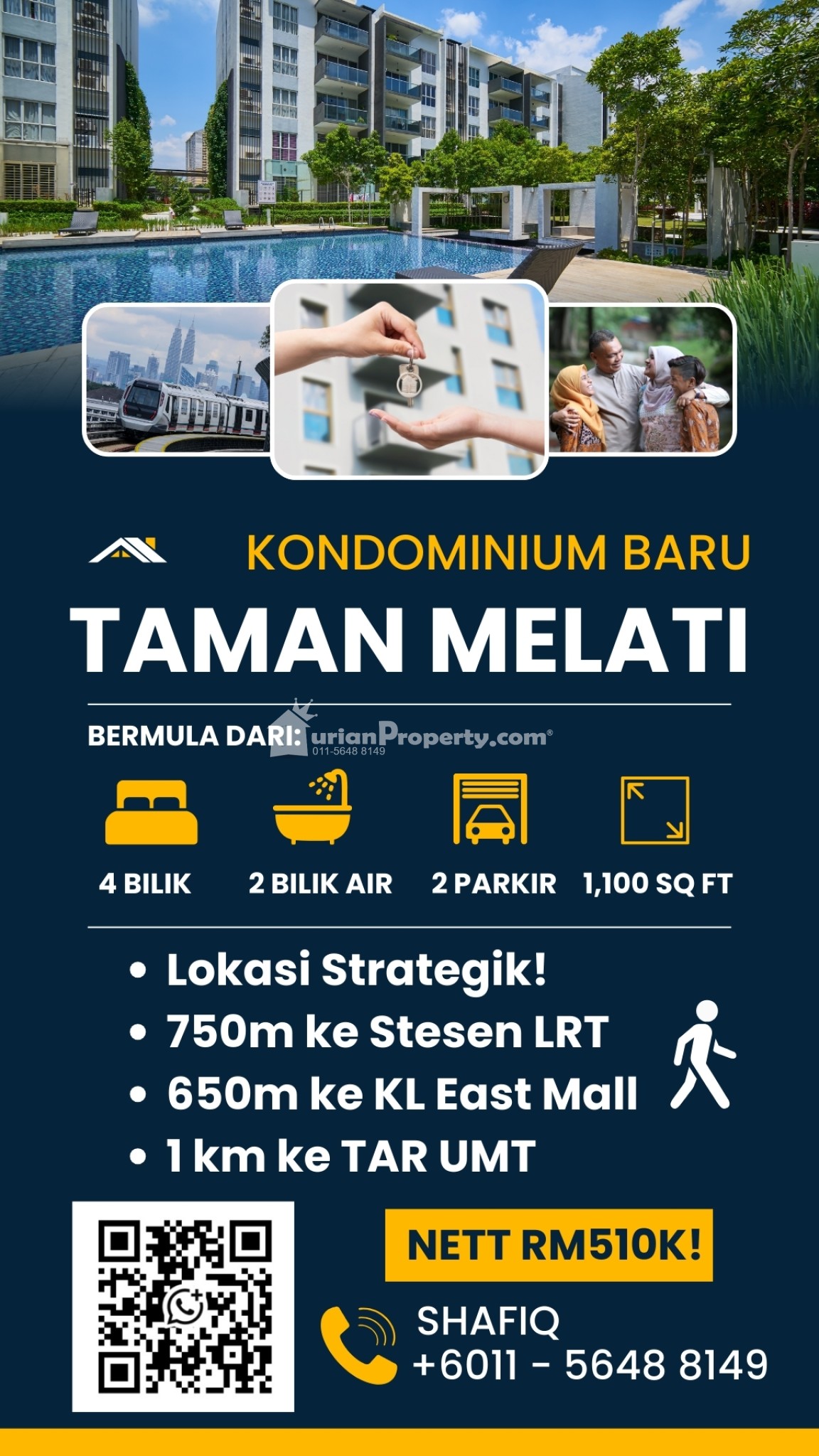 Condo For Sale at Taman Melati