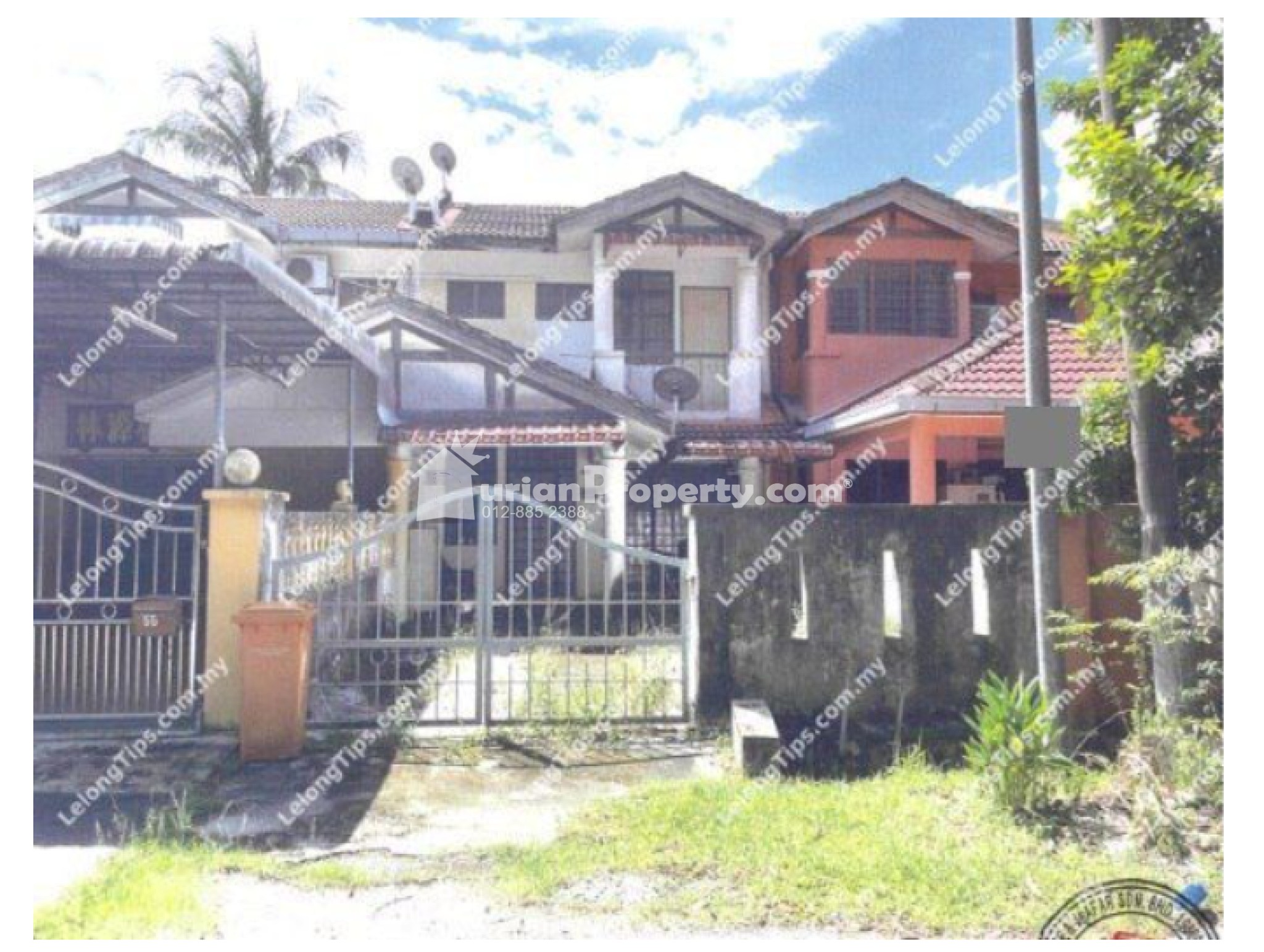 Terrace House For Auction at Bandar Bukit Beruntung