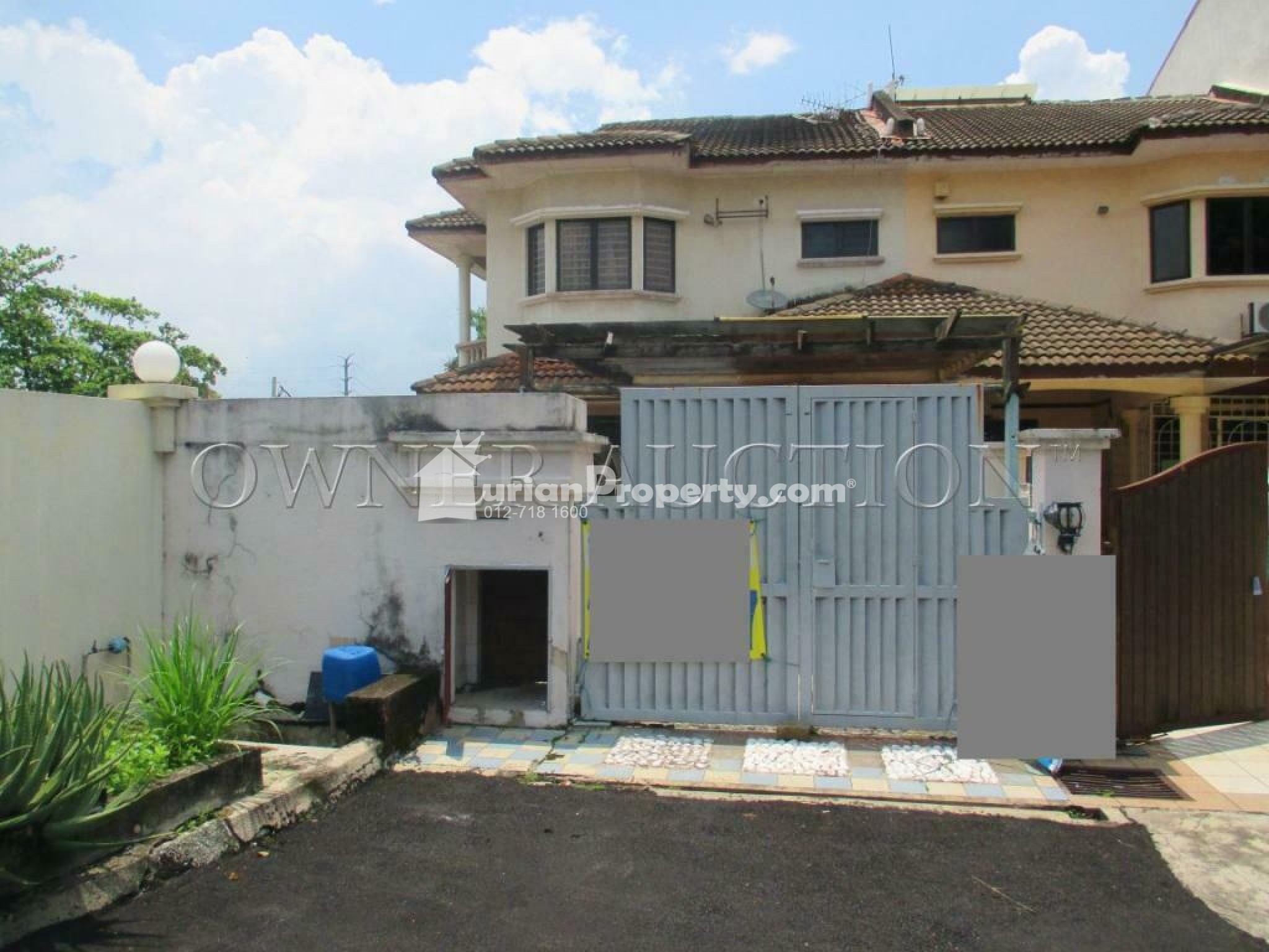 Terrace House For Auction at Taman Orkid Desa