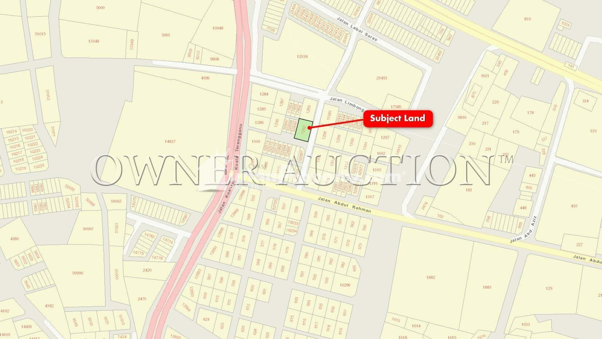 Agriculture Land For Auction at Chukai