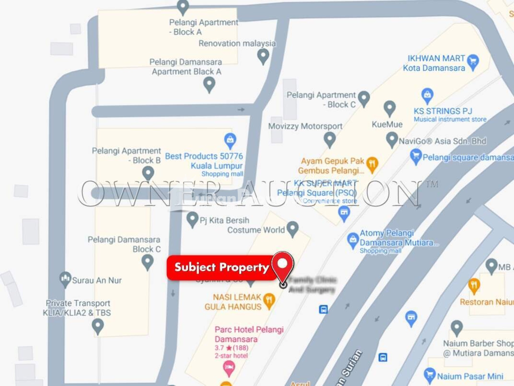 Office For Auction at Pelangi Square Business Centre