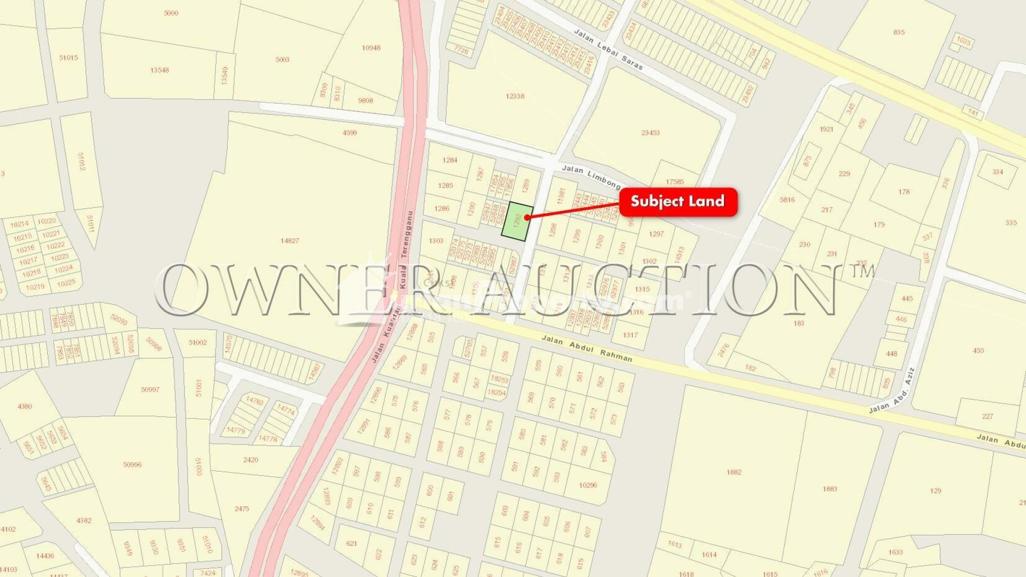 Commercial Land For Auction at Chukai