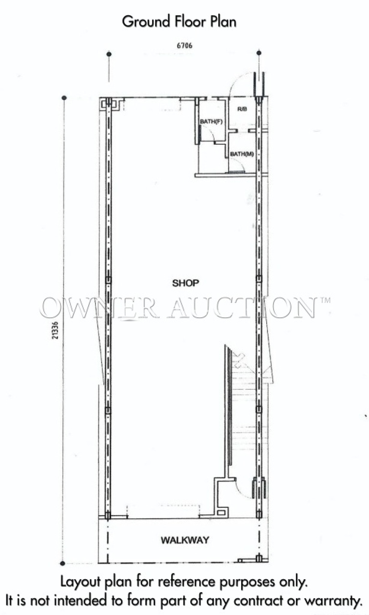 Shop Office For Auction at Tampoi