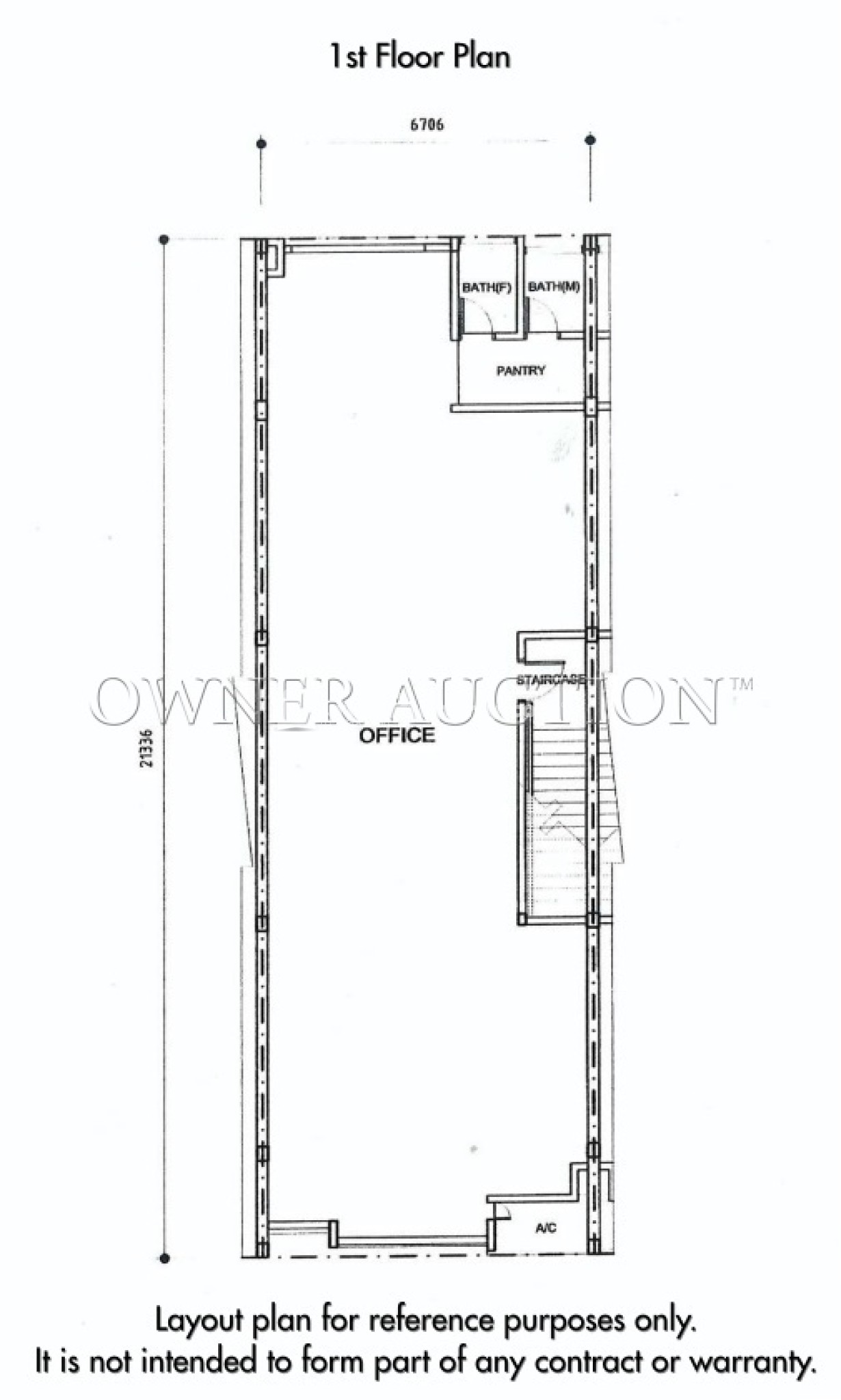 Shop Office For Auction at Tampoi