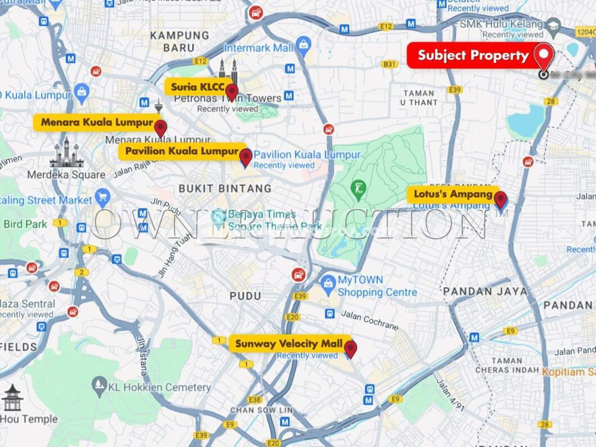 Serviced Residence For Auction at M City