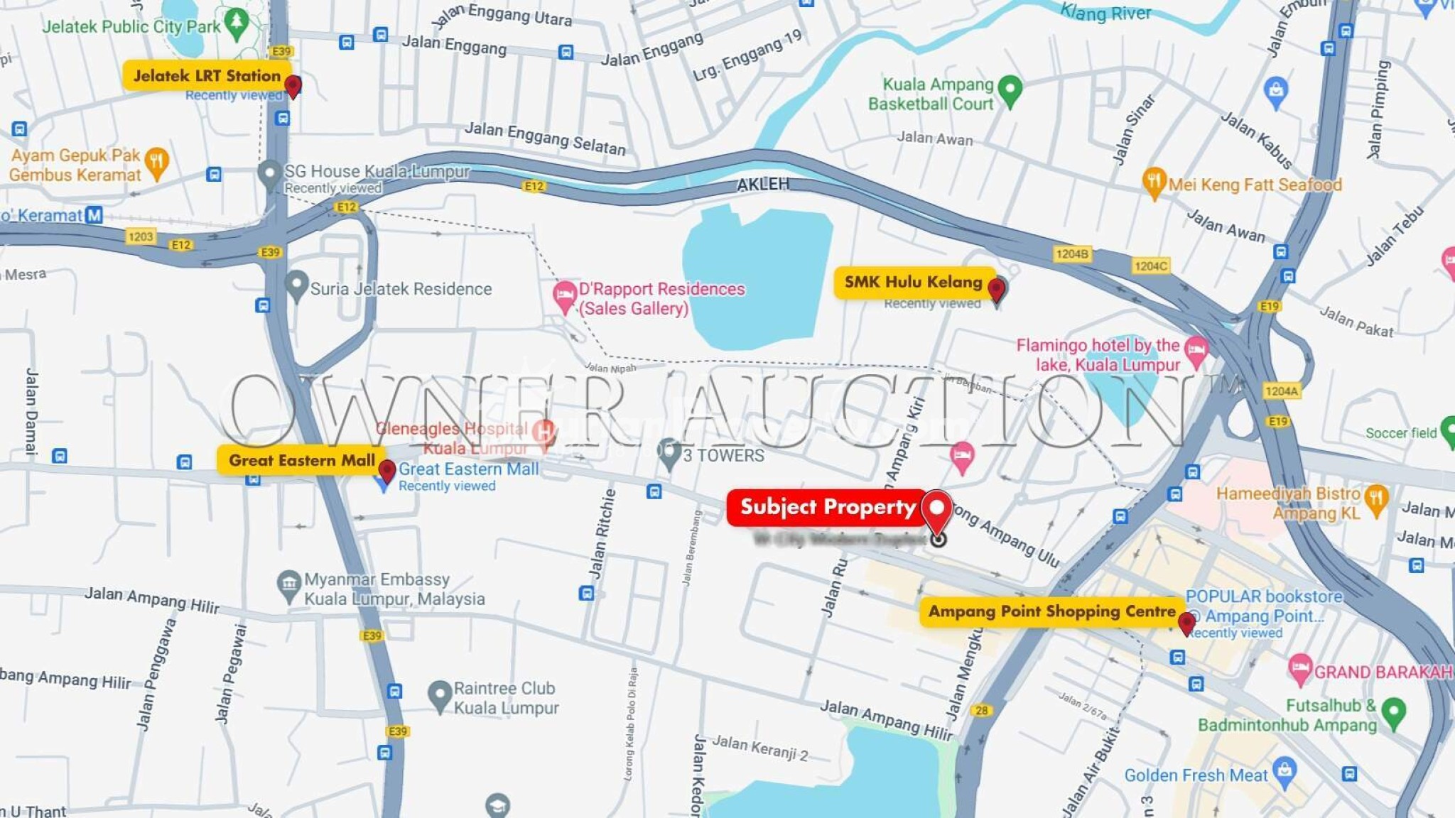 Serviced Residence For Auction at M City