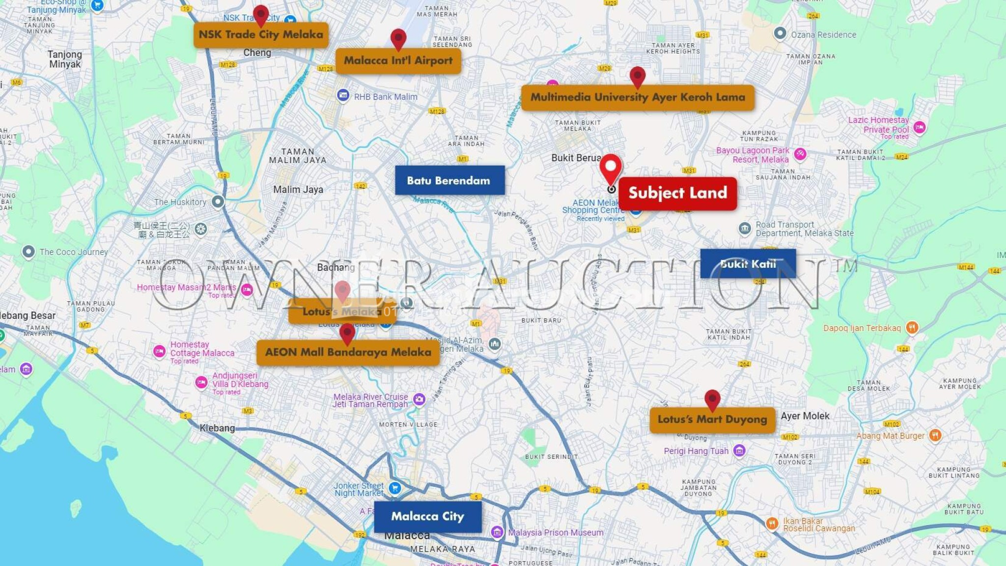 Residential Land For Auction at Bukit Beruang