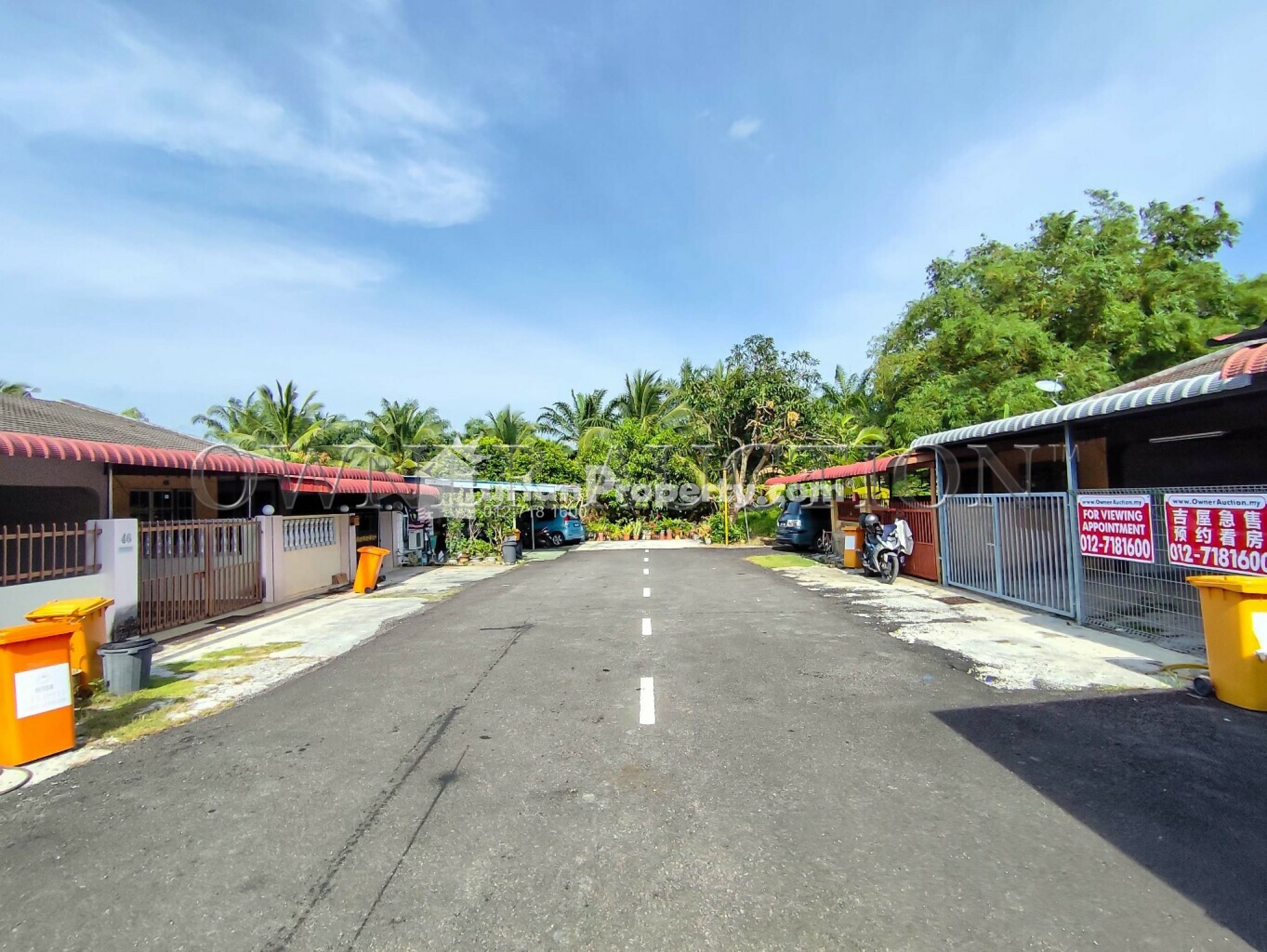 Terrace House For Auction at Sabak Bernam