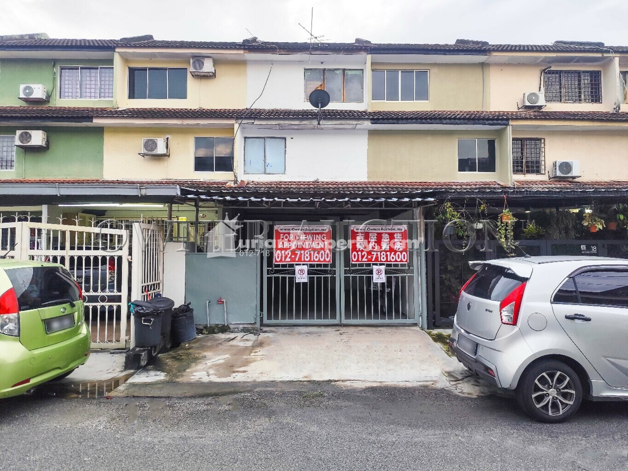 Terrace House For Auction at Taman Muda