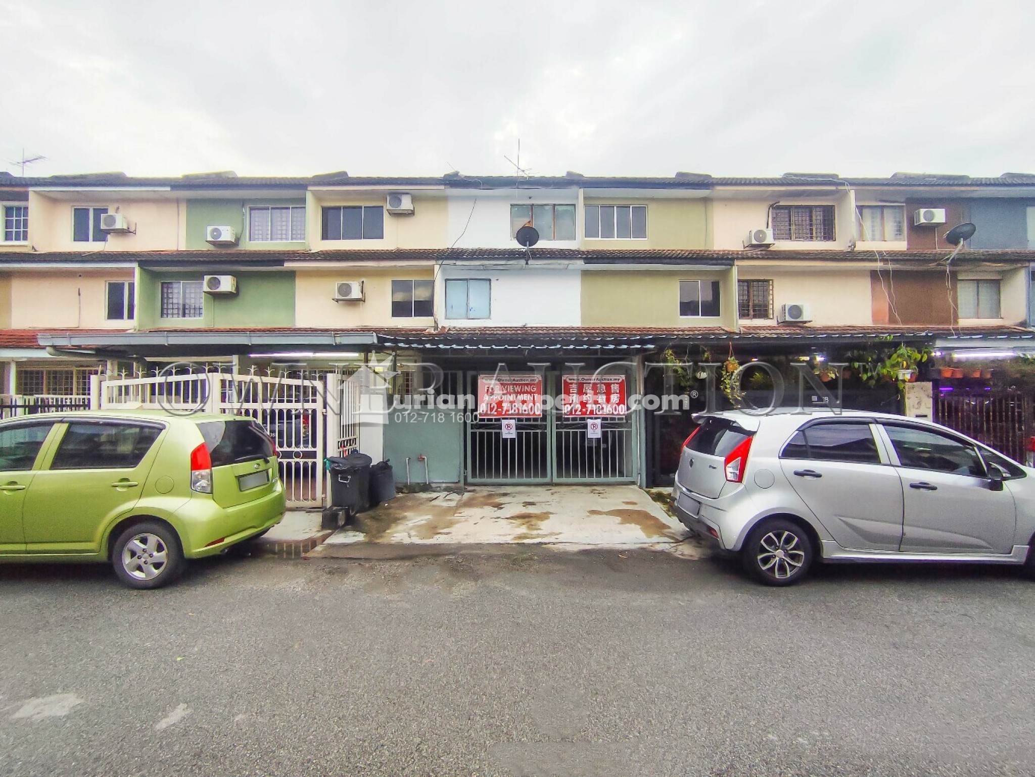 Terrace House For Auction at Taman Muda