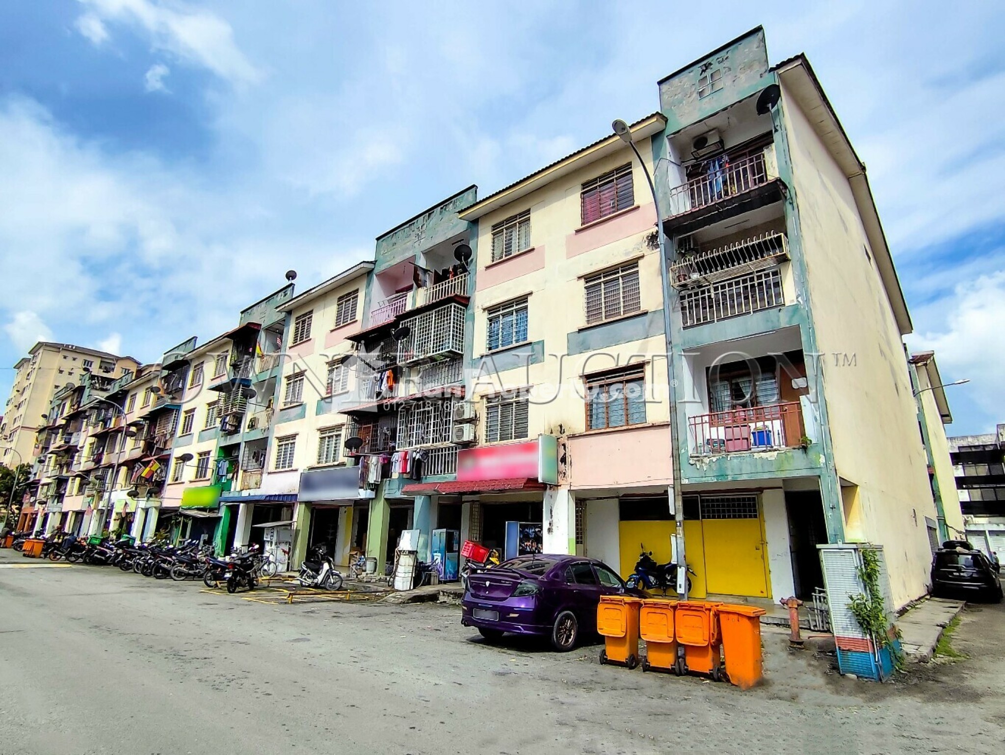 Apartment For Auction at Pangsapuri Jati