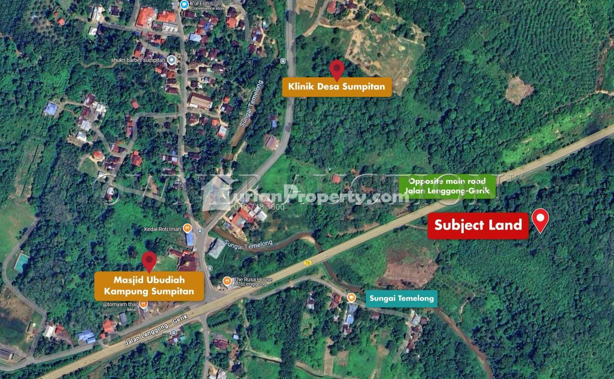 Residential Land For Auction at Lenggong