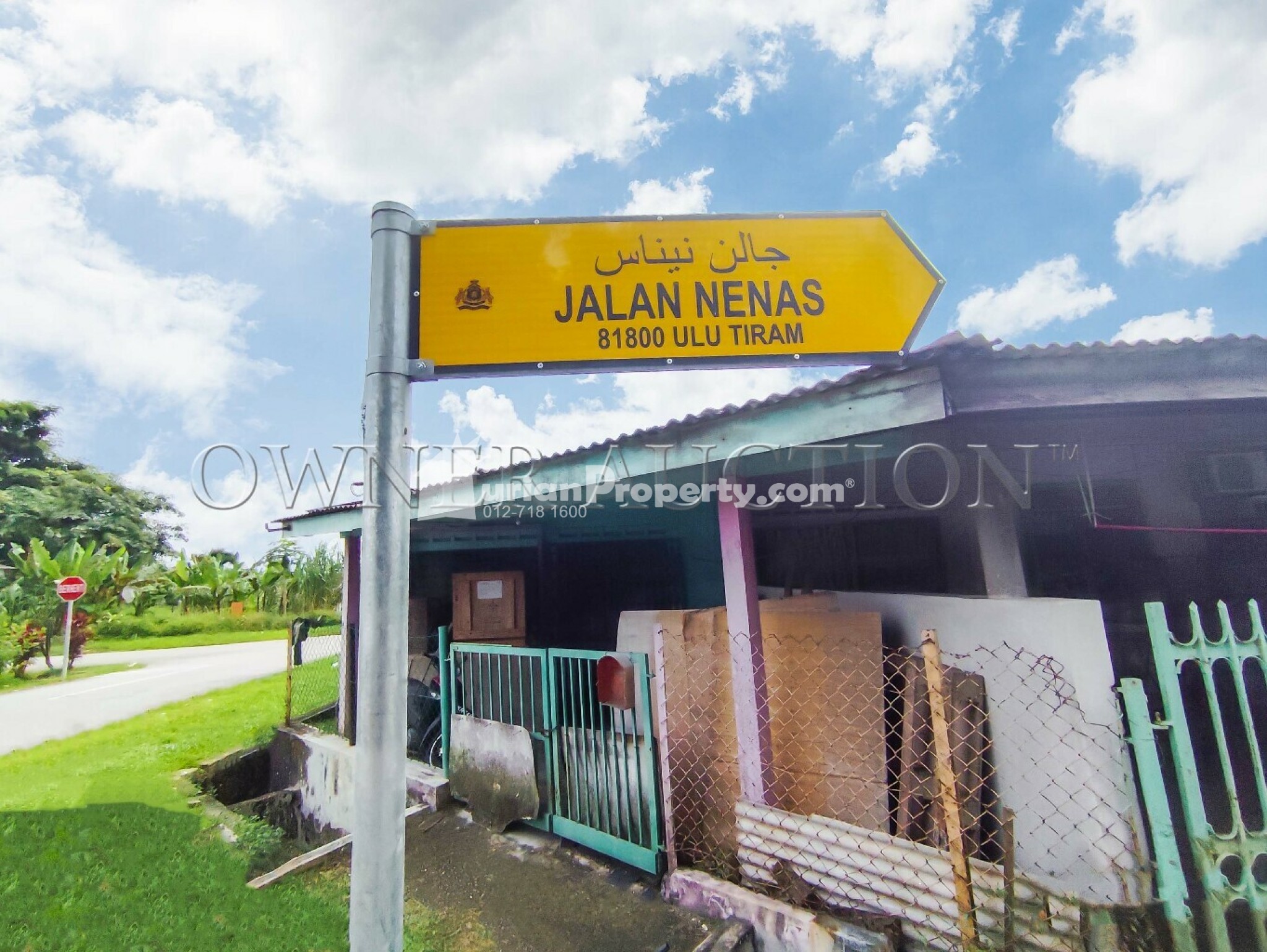 Terrace House For Auction at Taman Tiram Baru