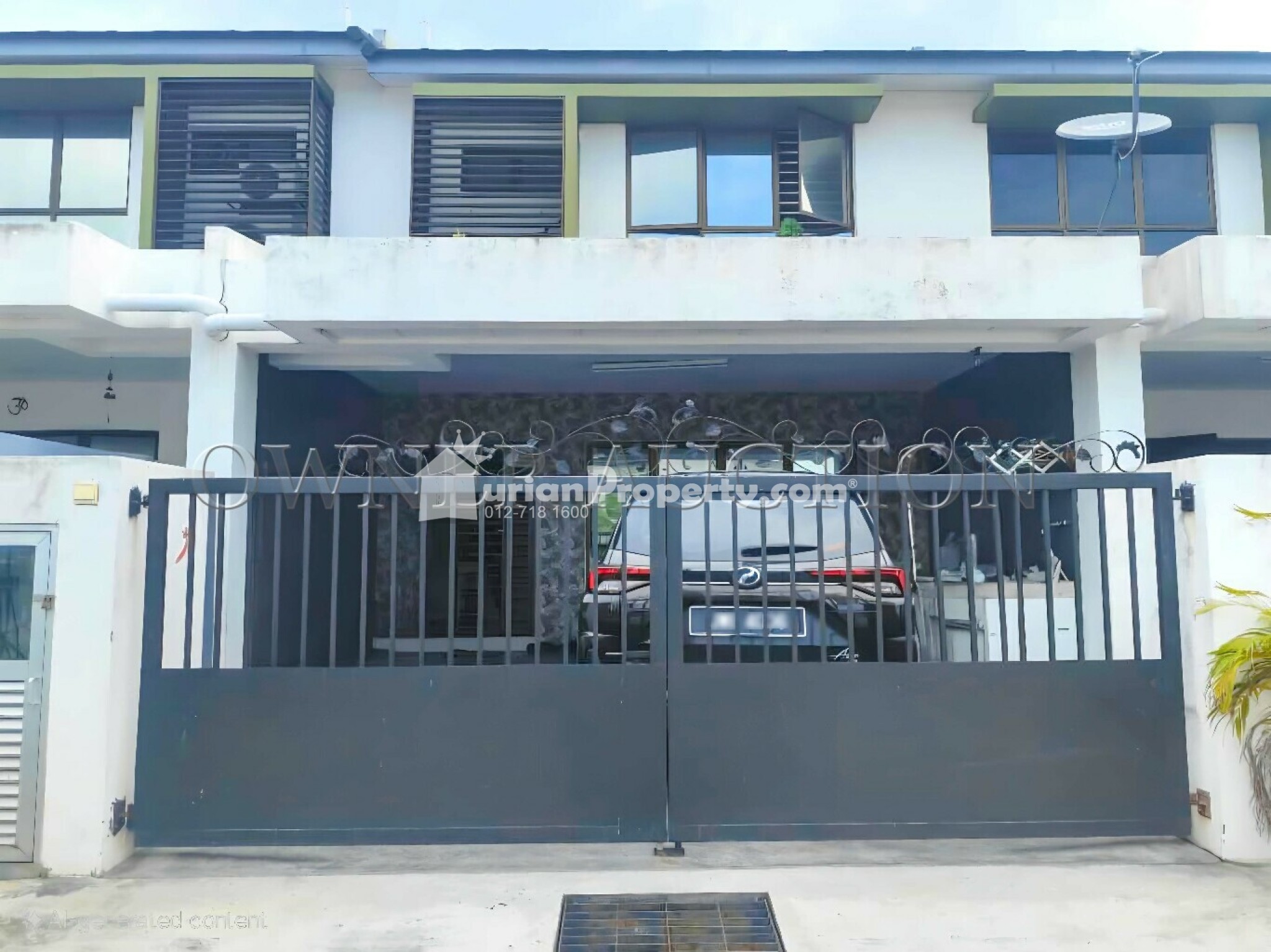 Terrace House For Auction at Kampung Sungai Merab