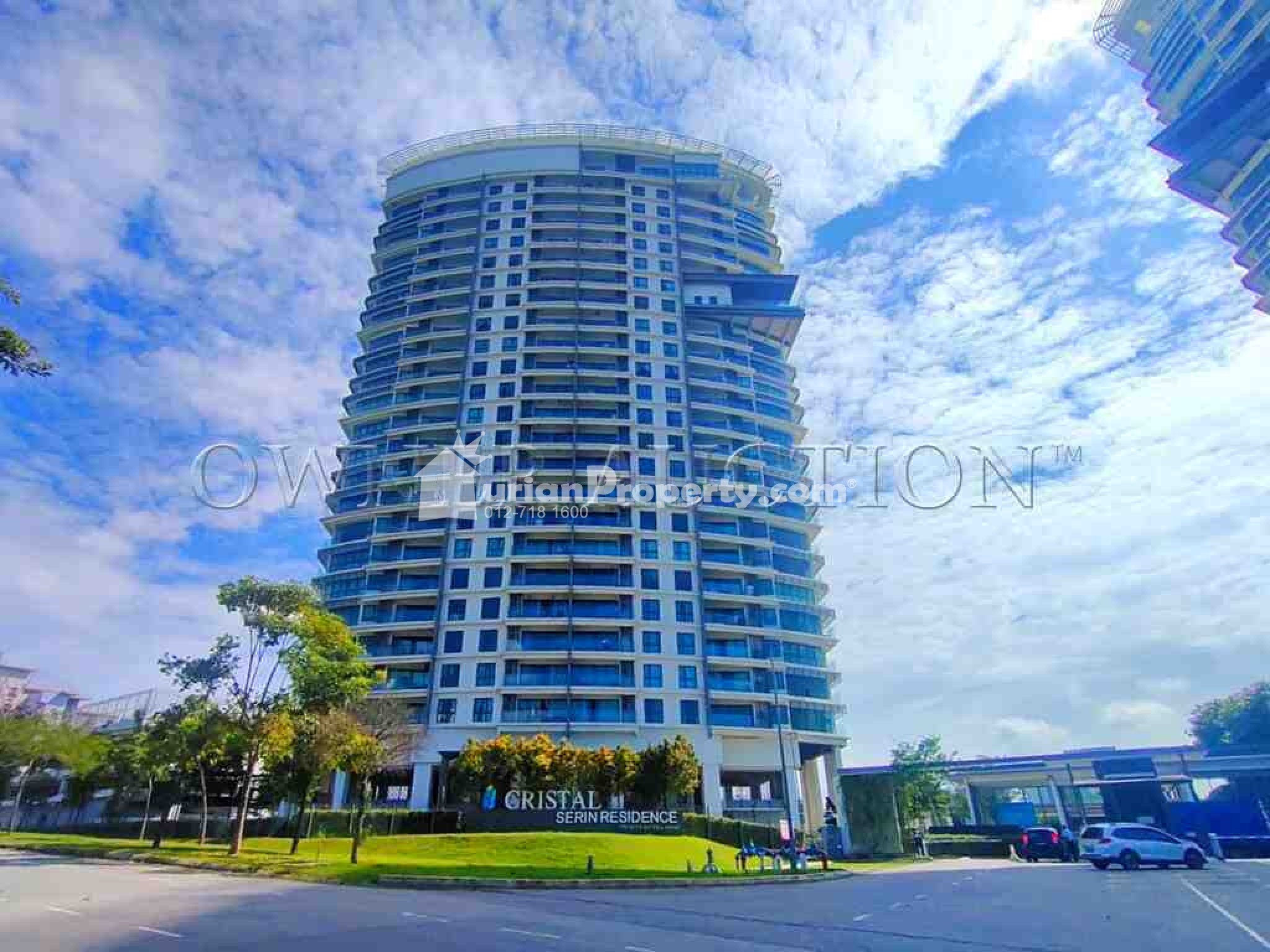 Condo For Auction at Cristal Serin Residence