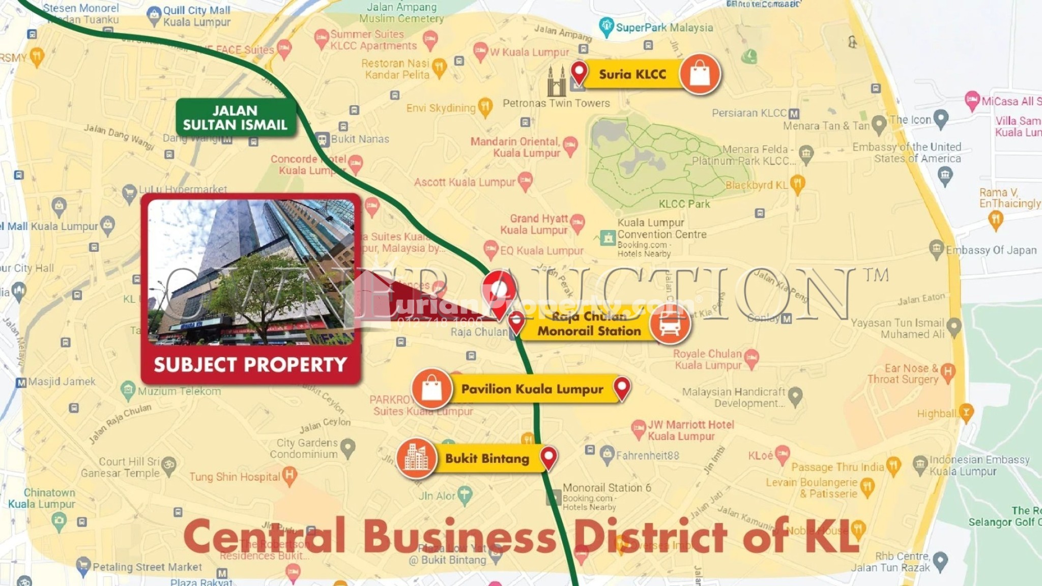 Office For Auction at Menara KH
