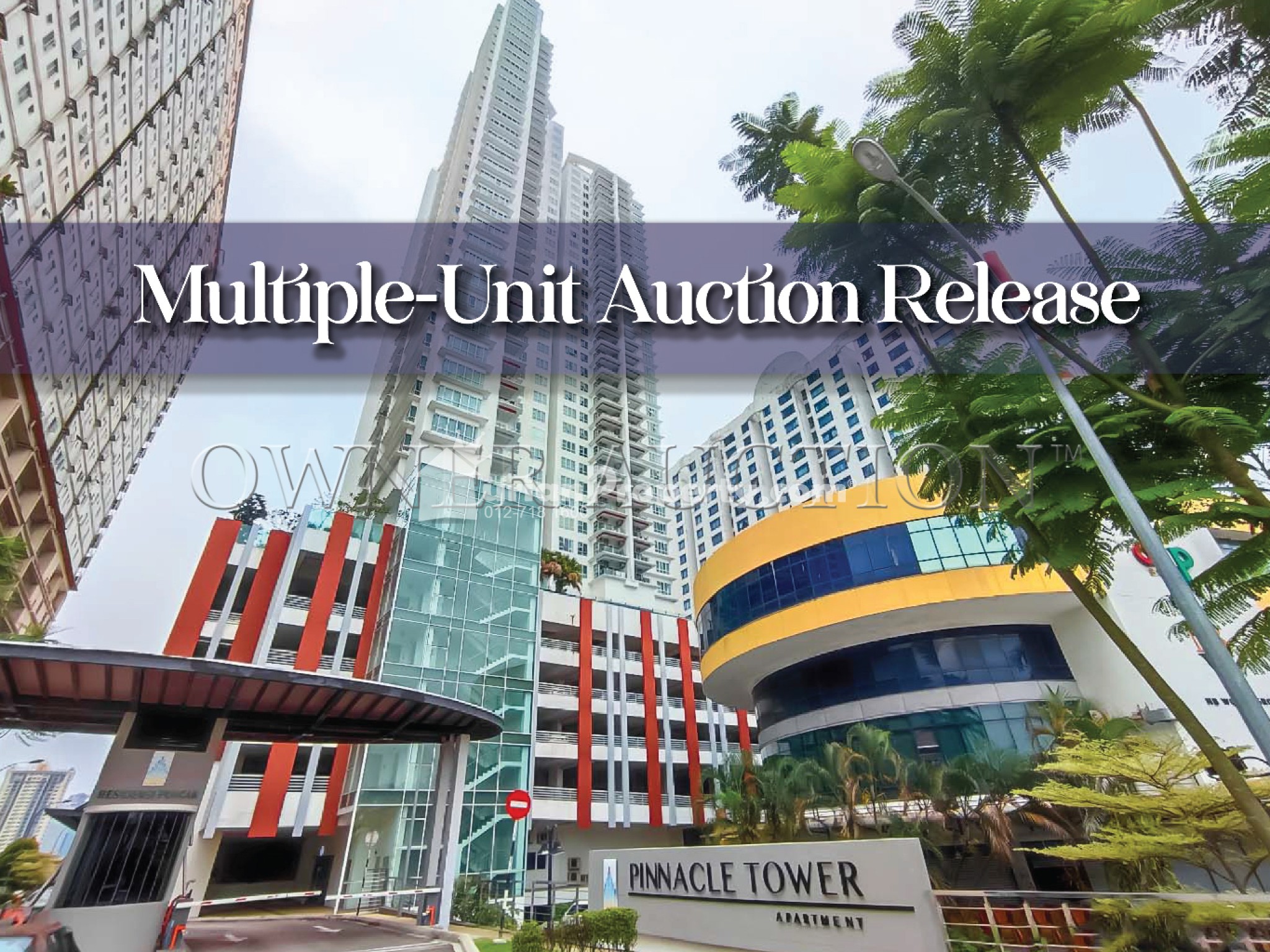 Serviced Residence For Auction at The Pinnacles