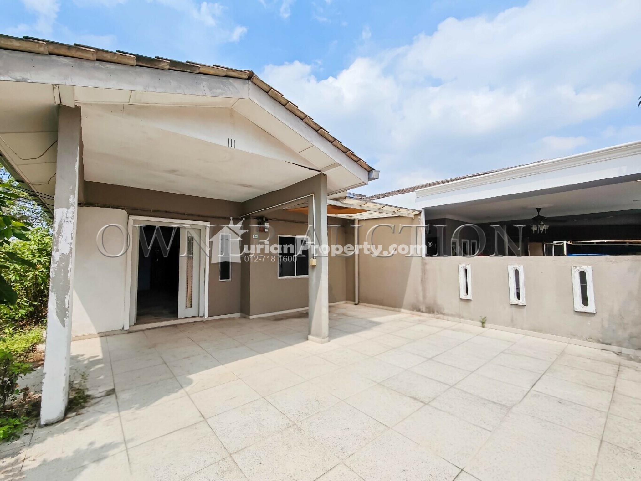 Terrace House For Auction at Taman Menara Maju