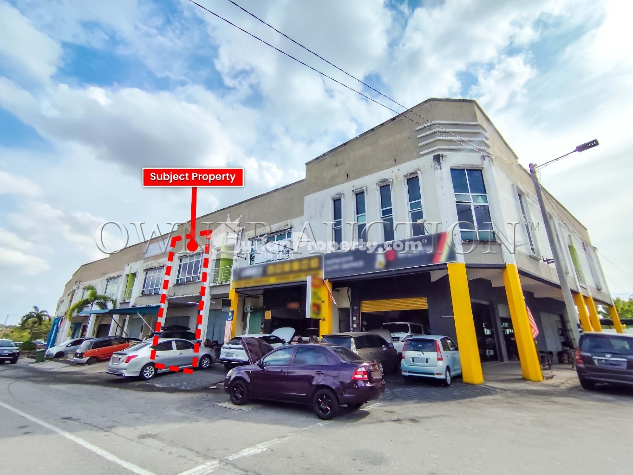 Terrace House For Auction at Sungai Udang