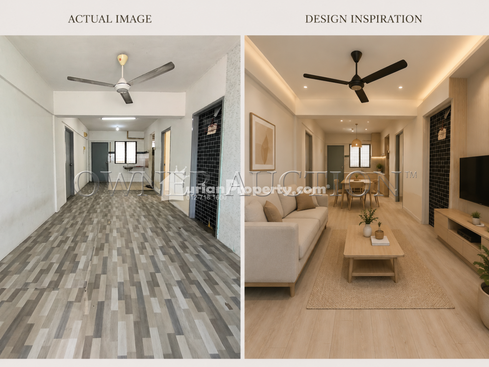Apartment For Auction at Taman Aman Putra Apartment