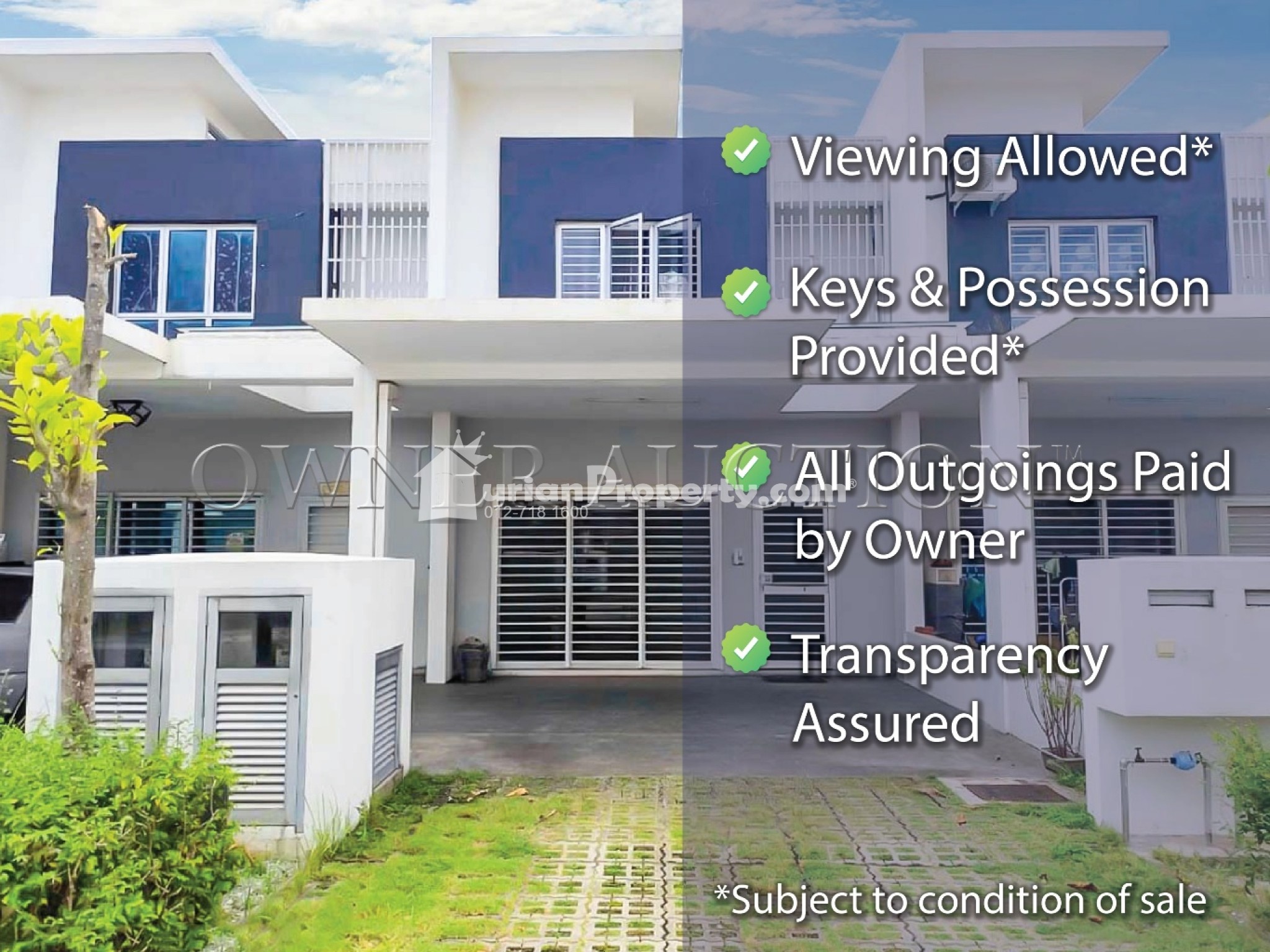 Terrace House For Auction at Casa Green