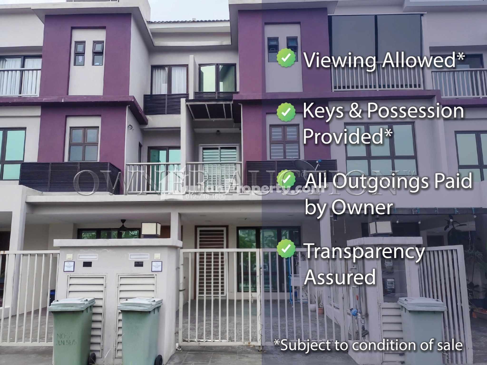 Terrace House For Auction at Bandar Puteri Bangi