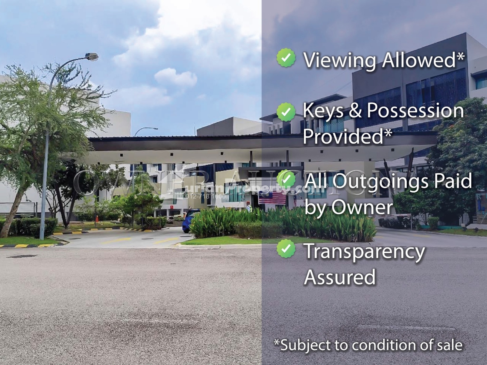 Terrace House For Auction at Residensi Ledang