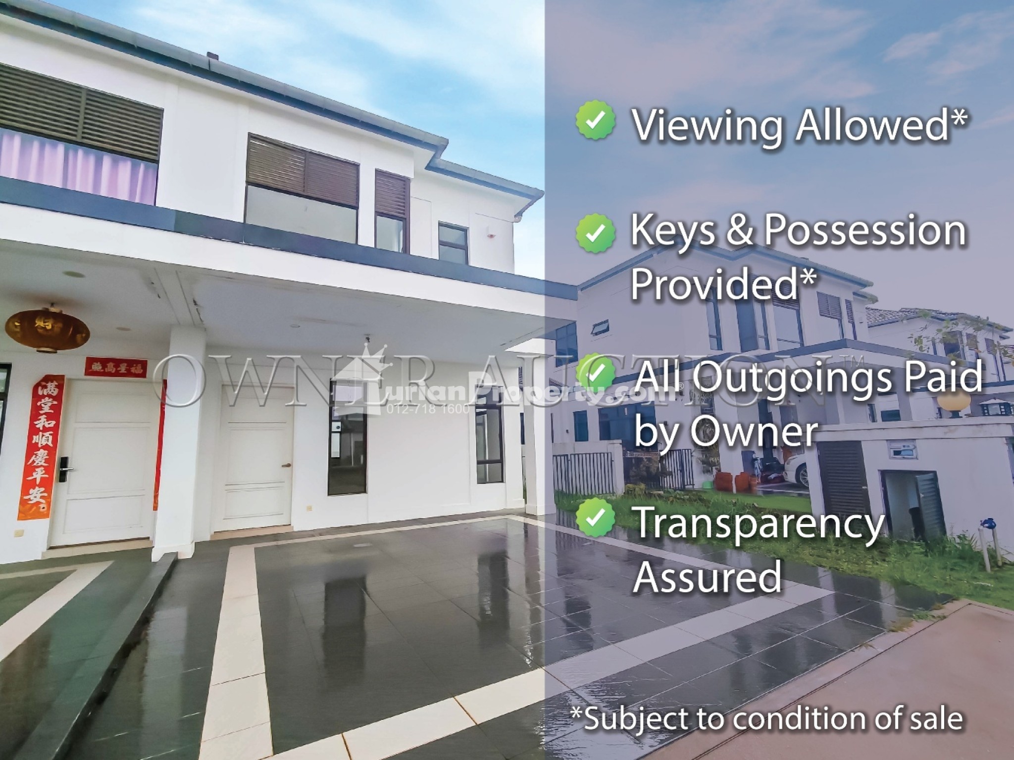 Terrace House For Auction at Eco Grandeur