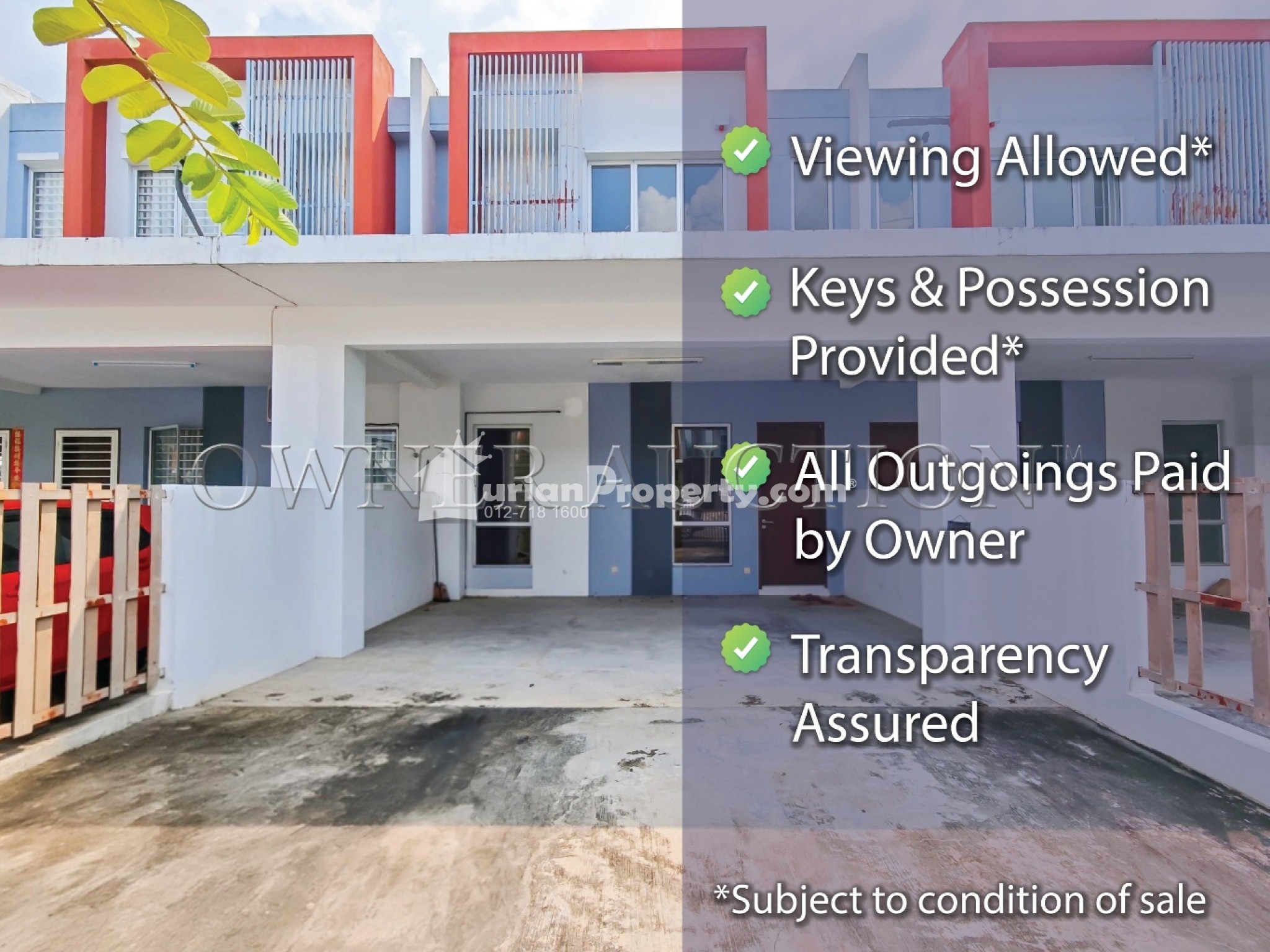 Terrace House For Auction at Setia Ecohill
