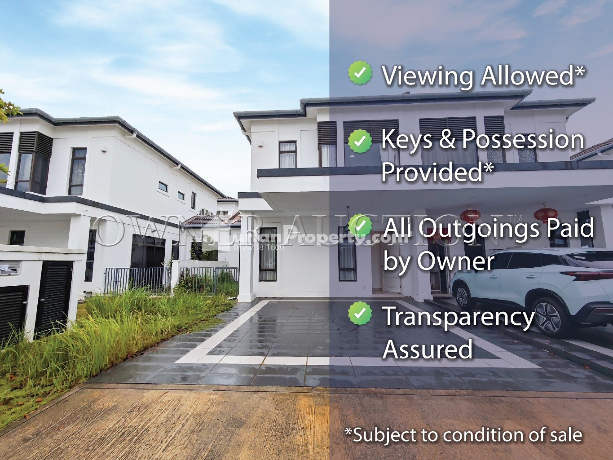 Terrace House For Auction at Eco Grandeur