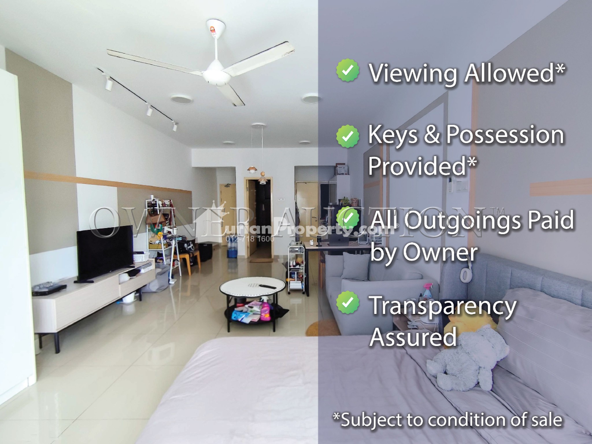 Serviced Residence For Auction at Galleria