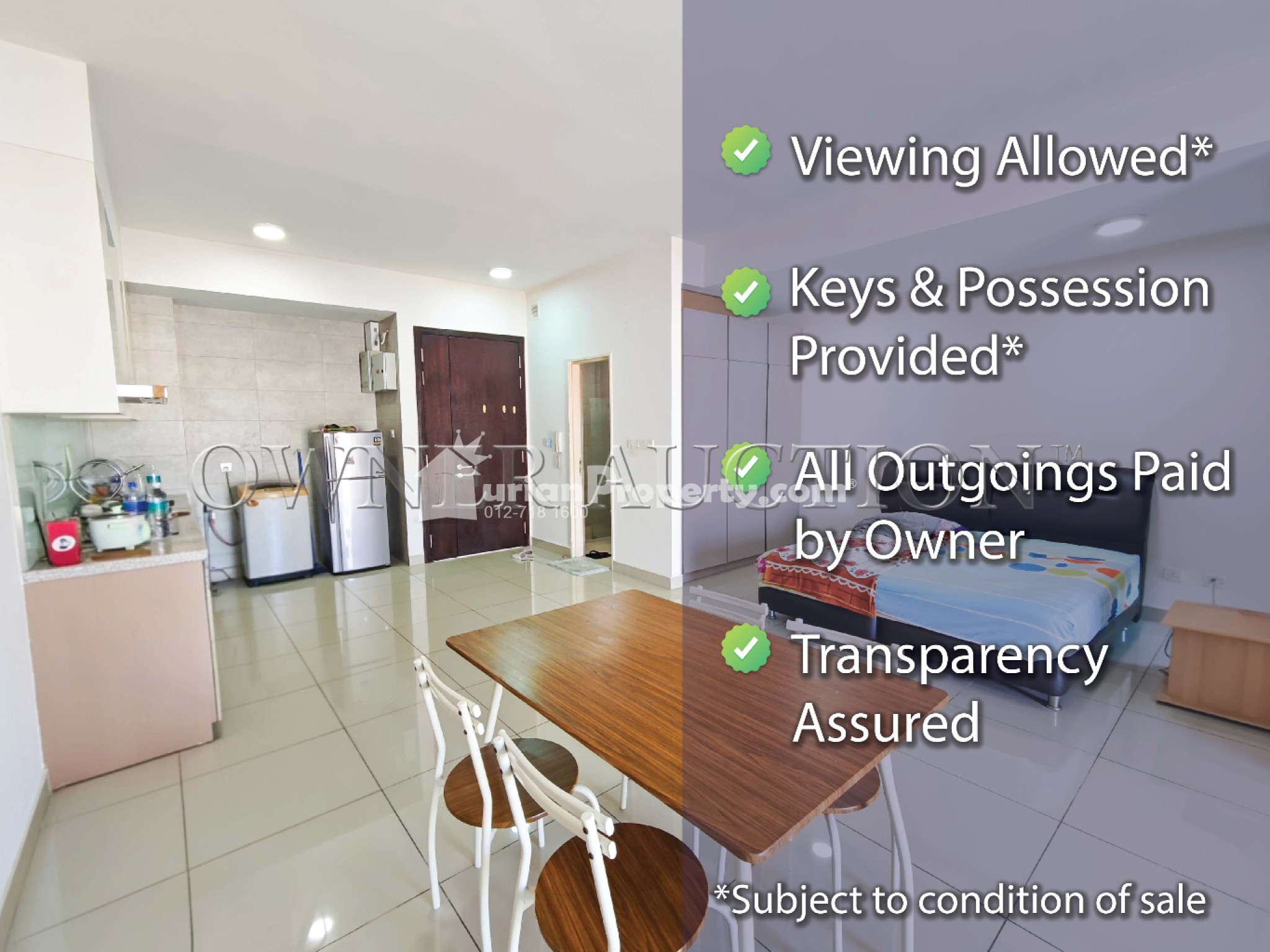 Serviced Residence For Auction at Medalla