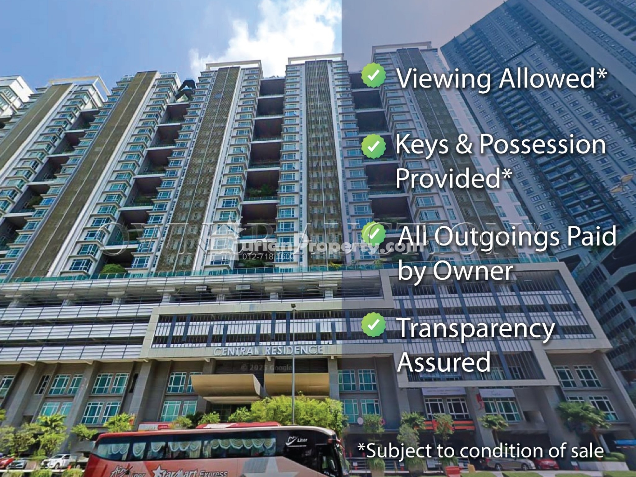 Serviced Residence For Auction at Central SOHO