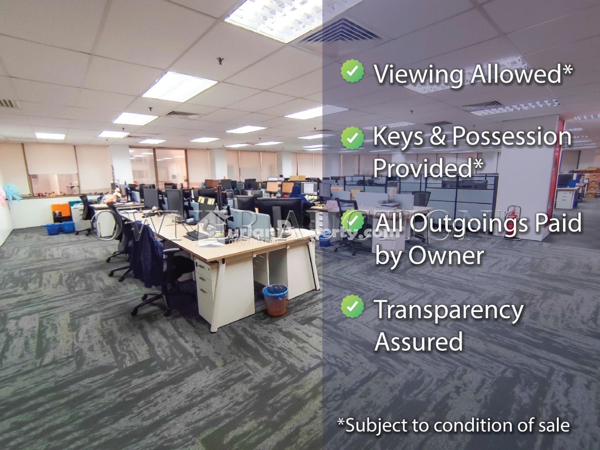 Office For Auction at Menara KH