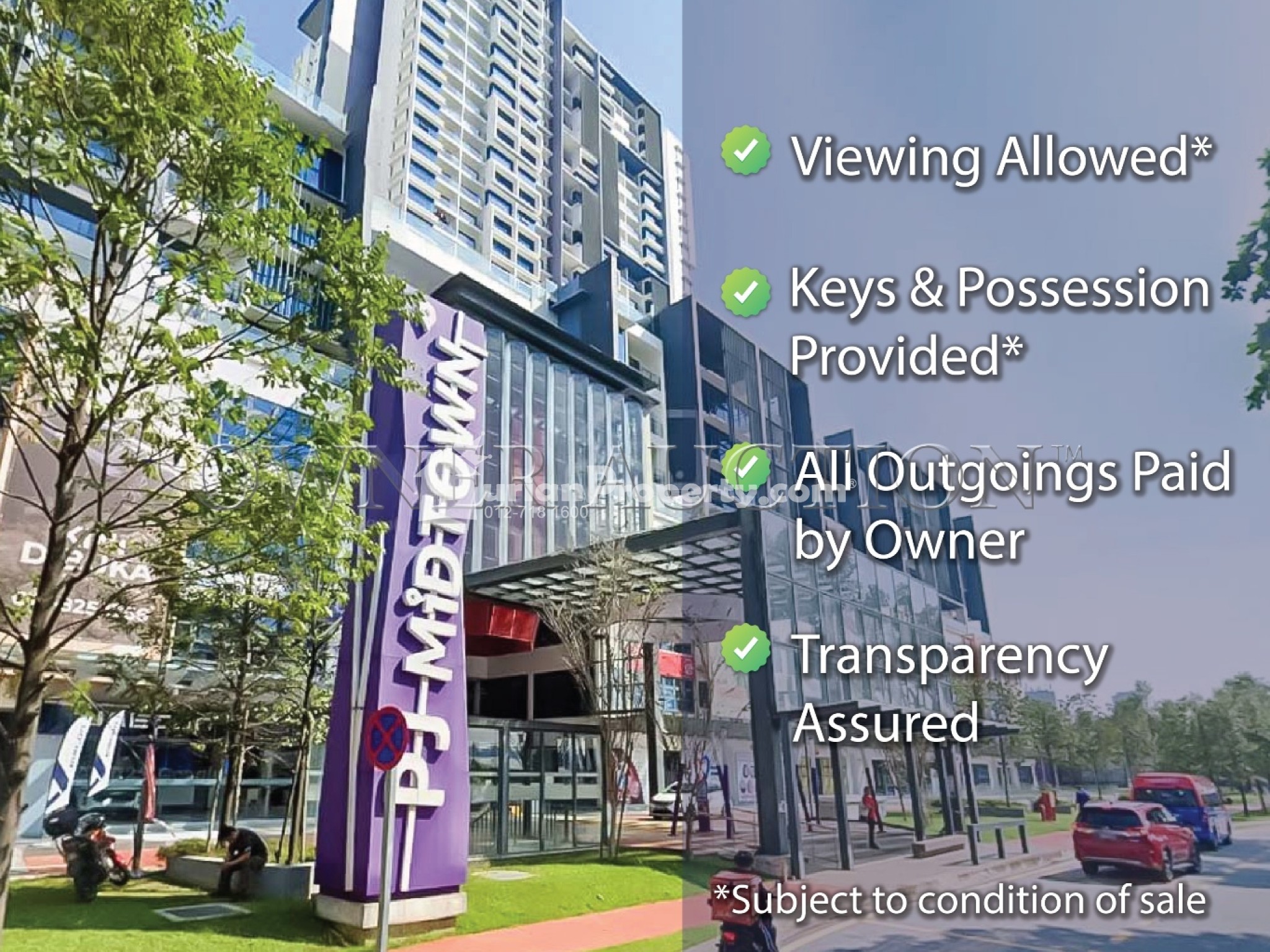 Serviced Residence For Auction at PJ Midtown