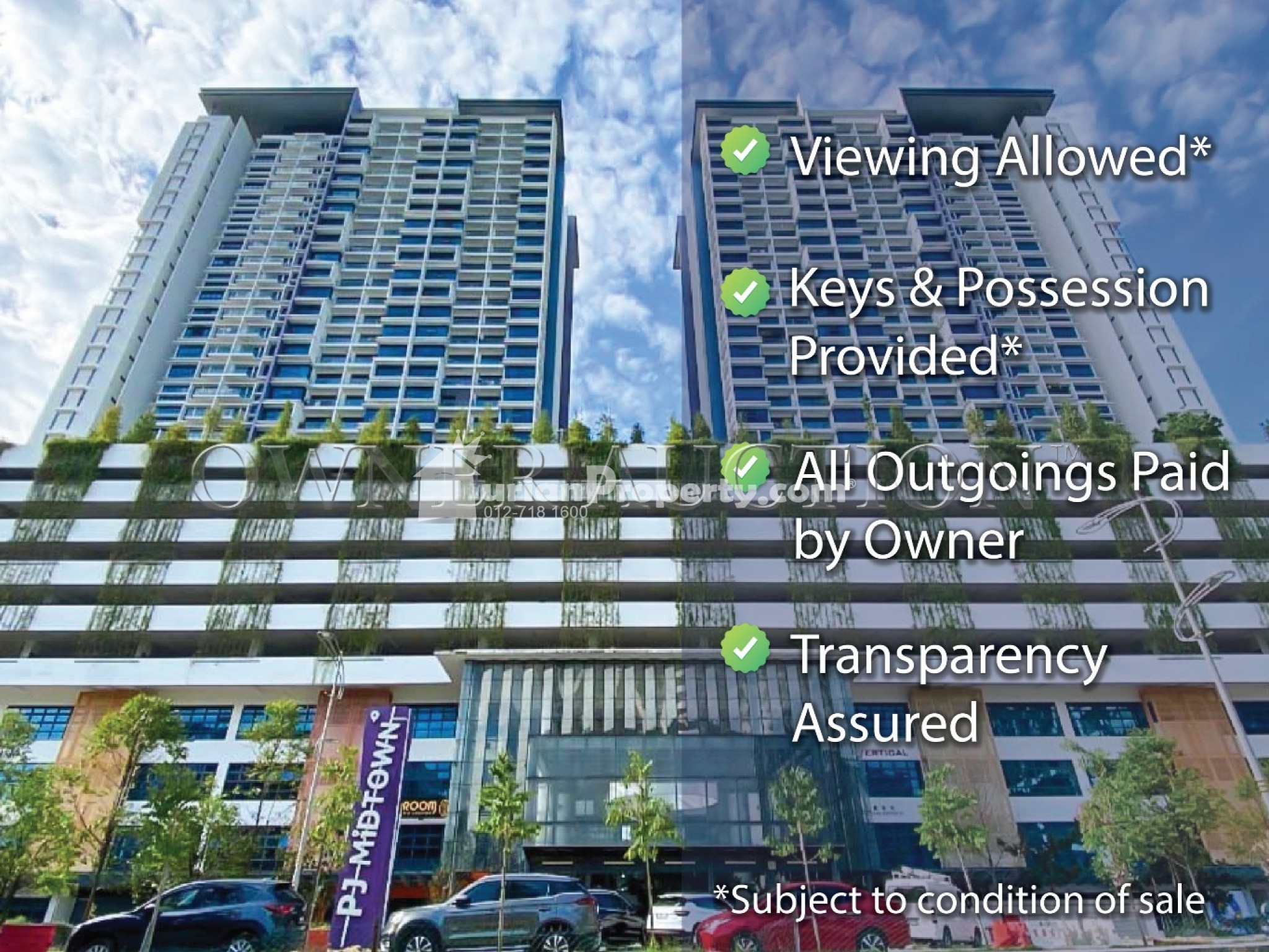 Serviced Residence For Auction at PJ Midtown