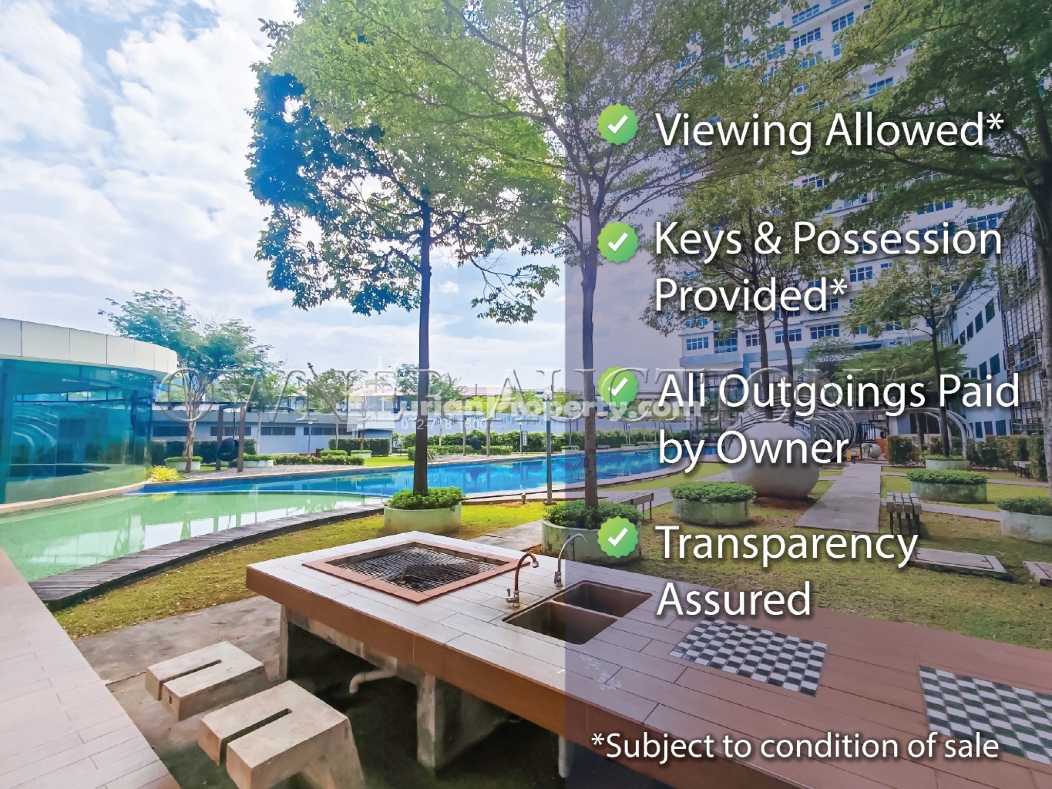 Serviced Residence For Auction at Skypod