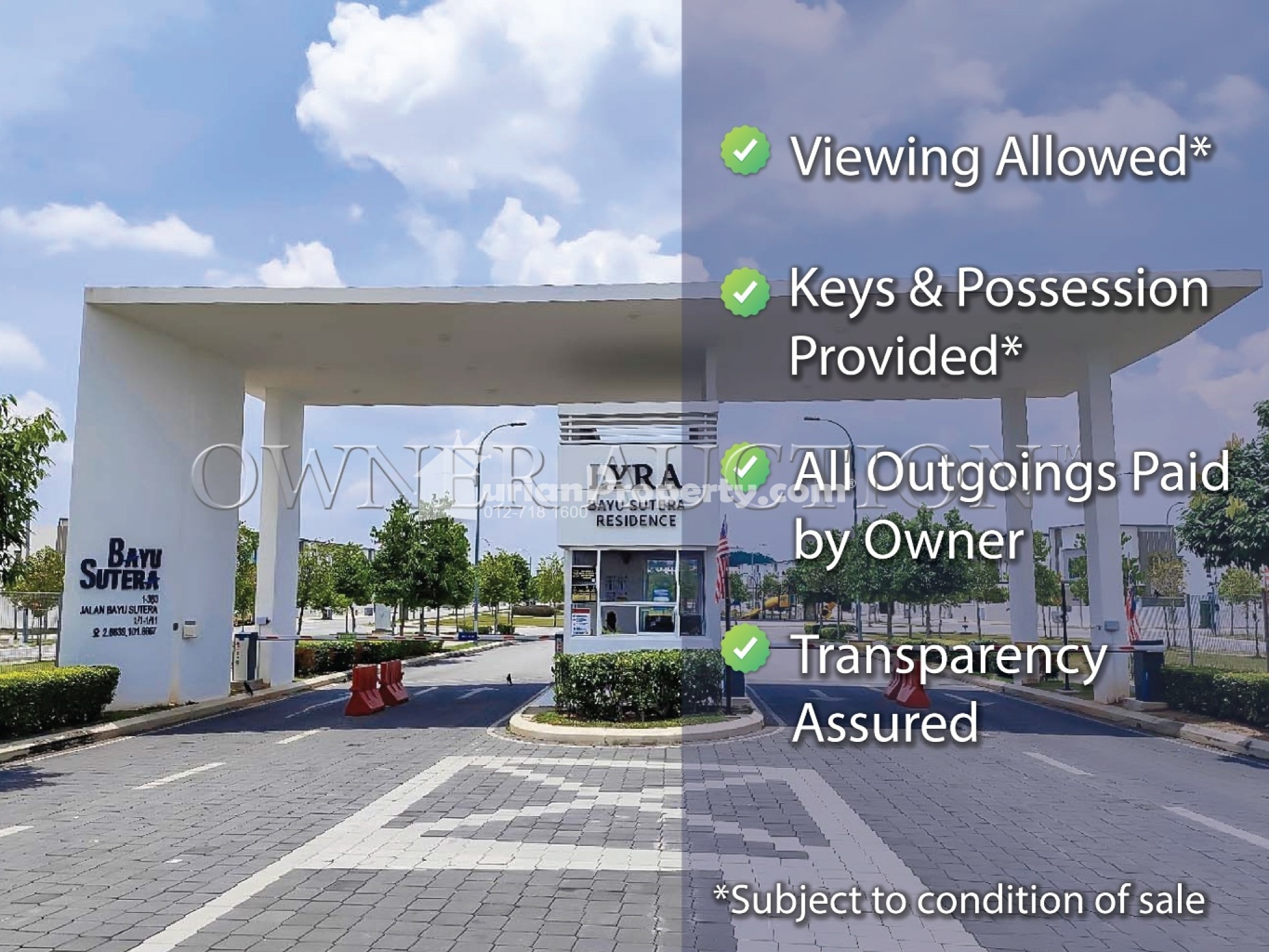 Terrace House For Auction at Bayu Sutera