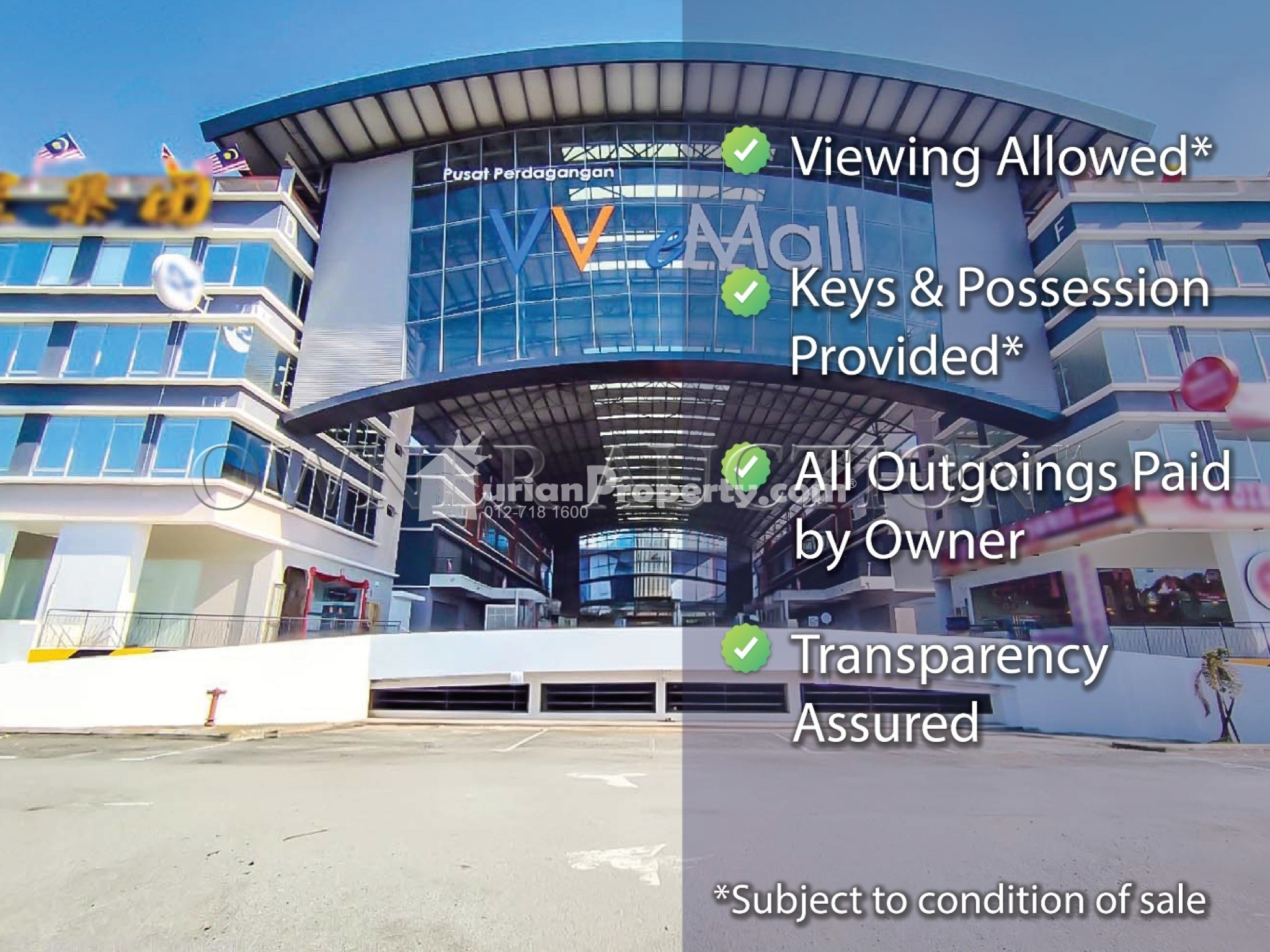 Shop Office For Auction at One Kesas