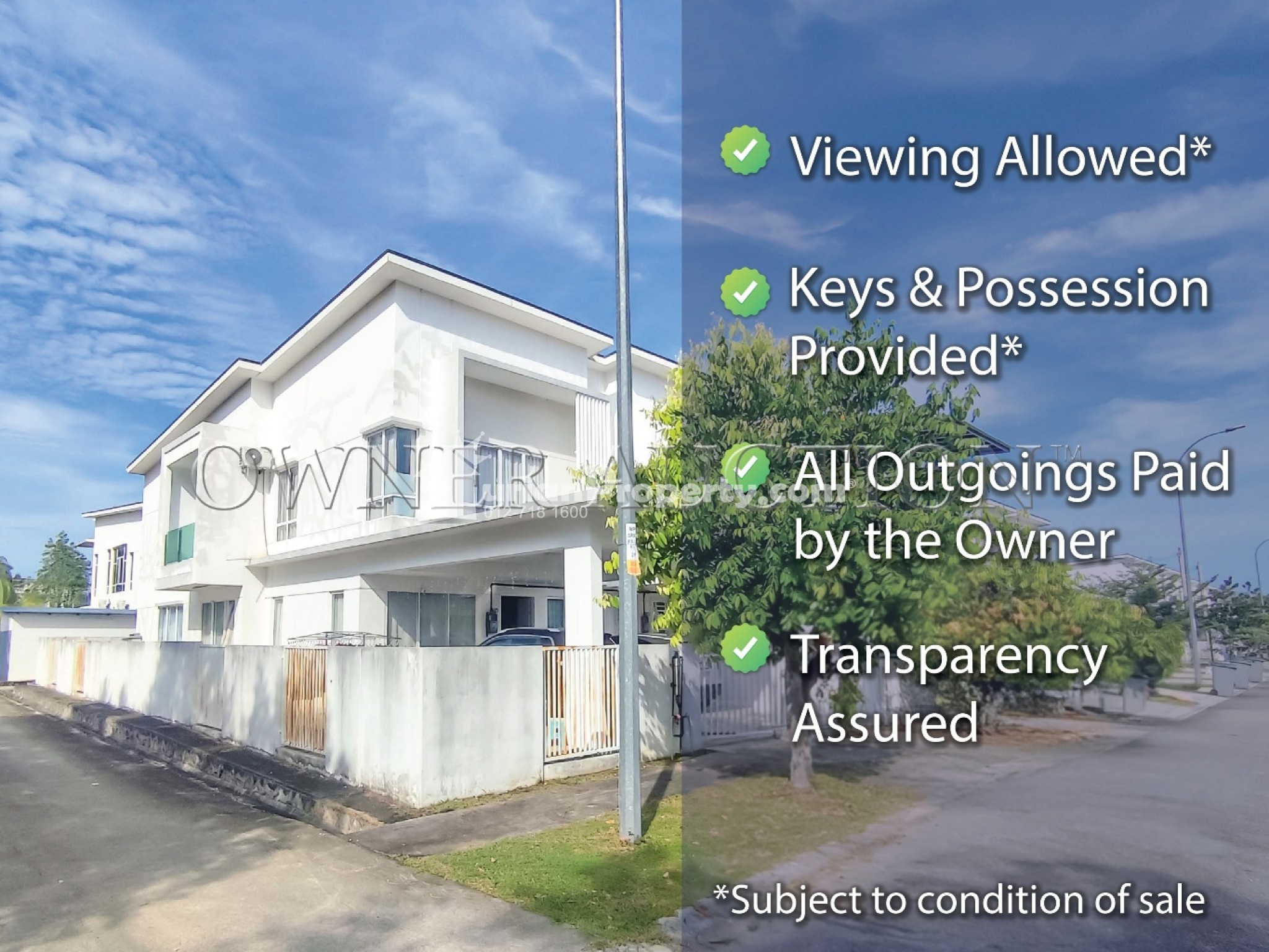 Terrace House For Auction at Suriaman