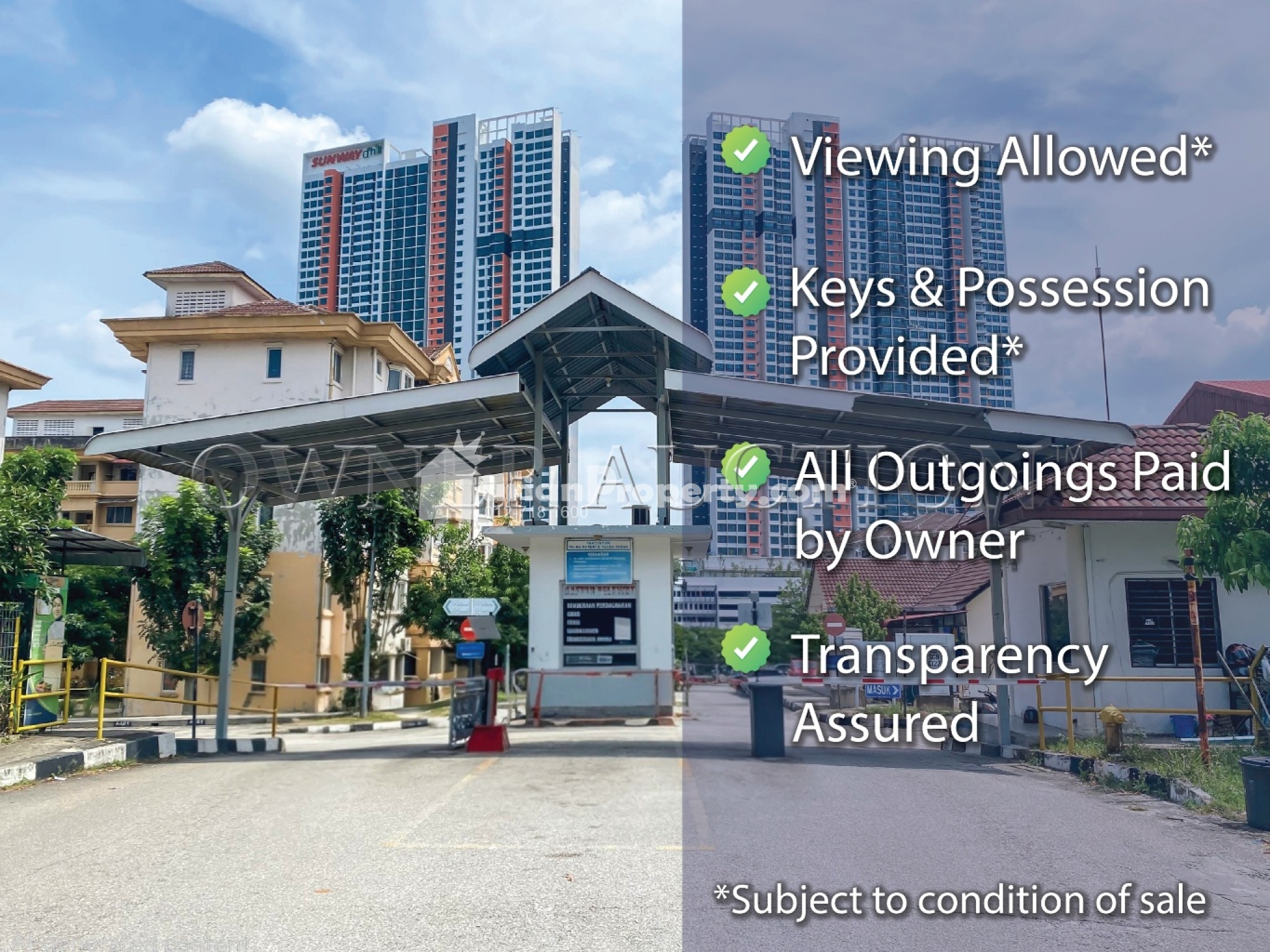 Apartment For Auction at Pangsapuri Palma Puteri