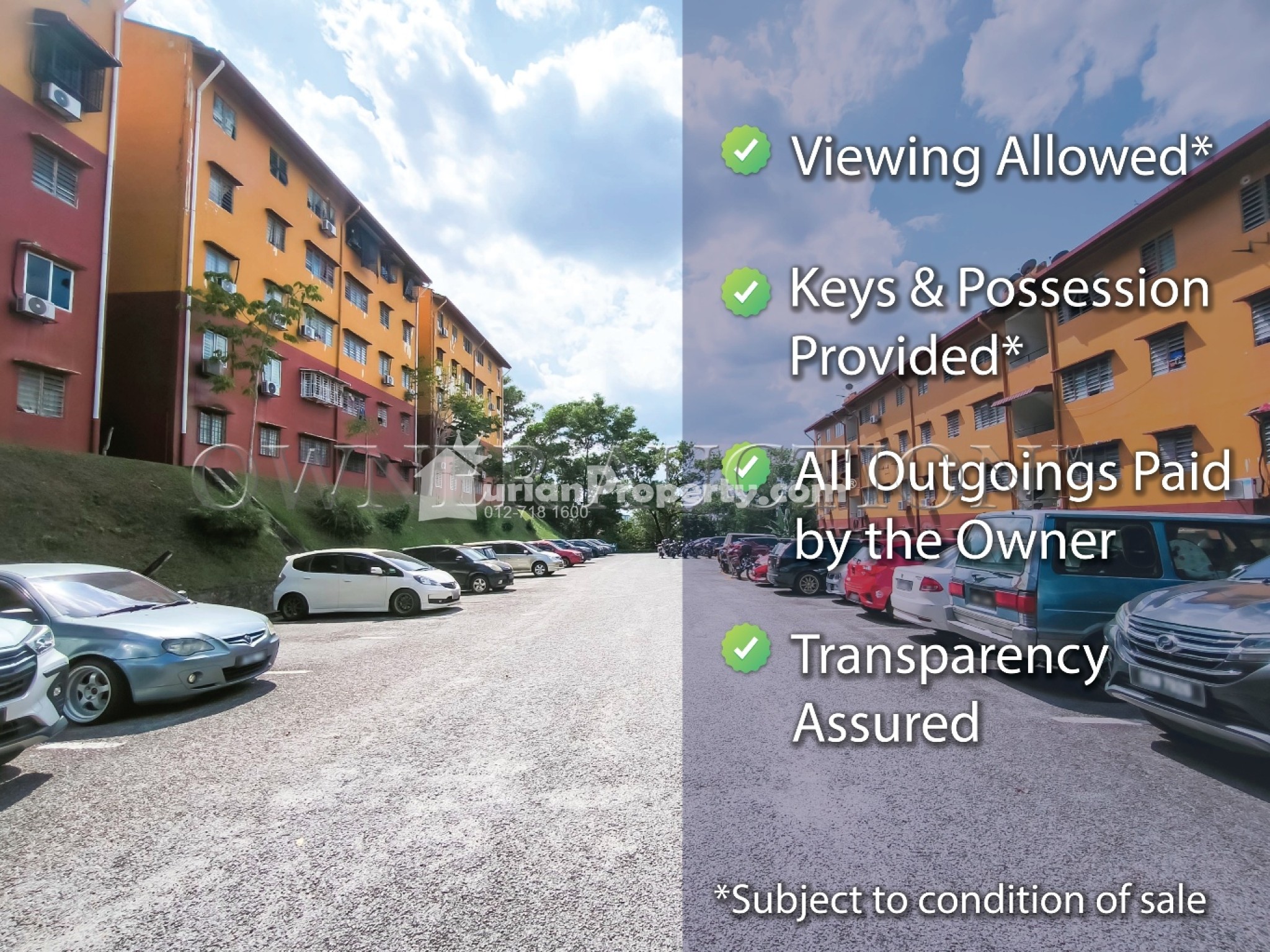 Apartment For Auction at Putra Permai Type A